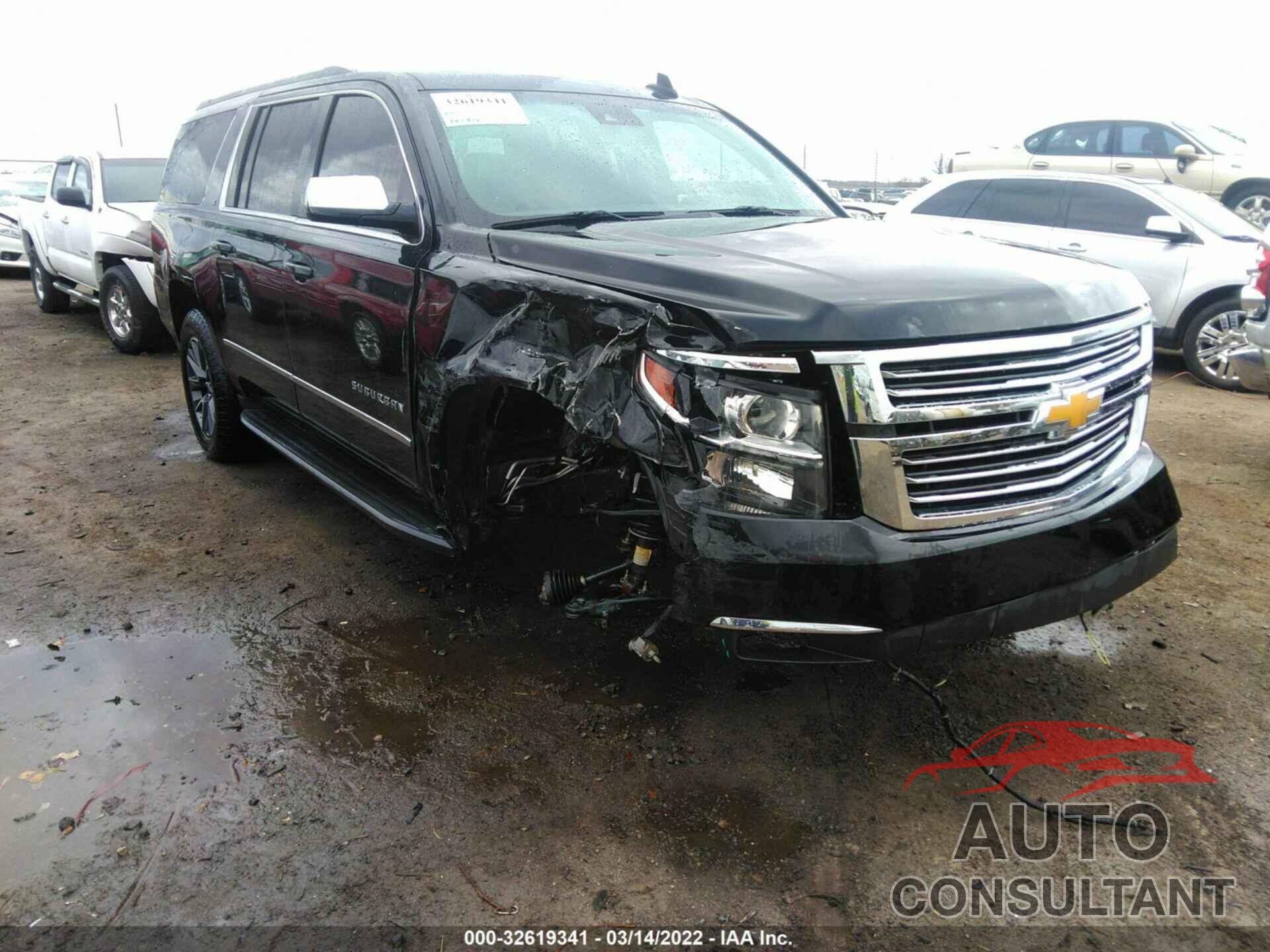 CHEVROLET SUBURBAN 2016 - 1GNSKHKC7GR452131