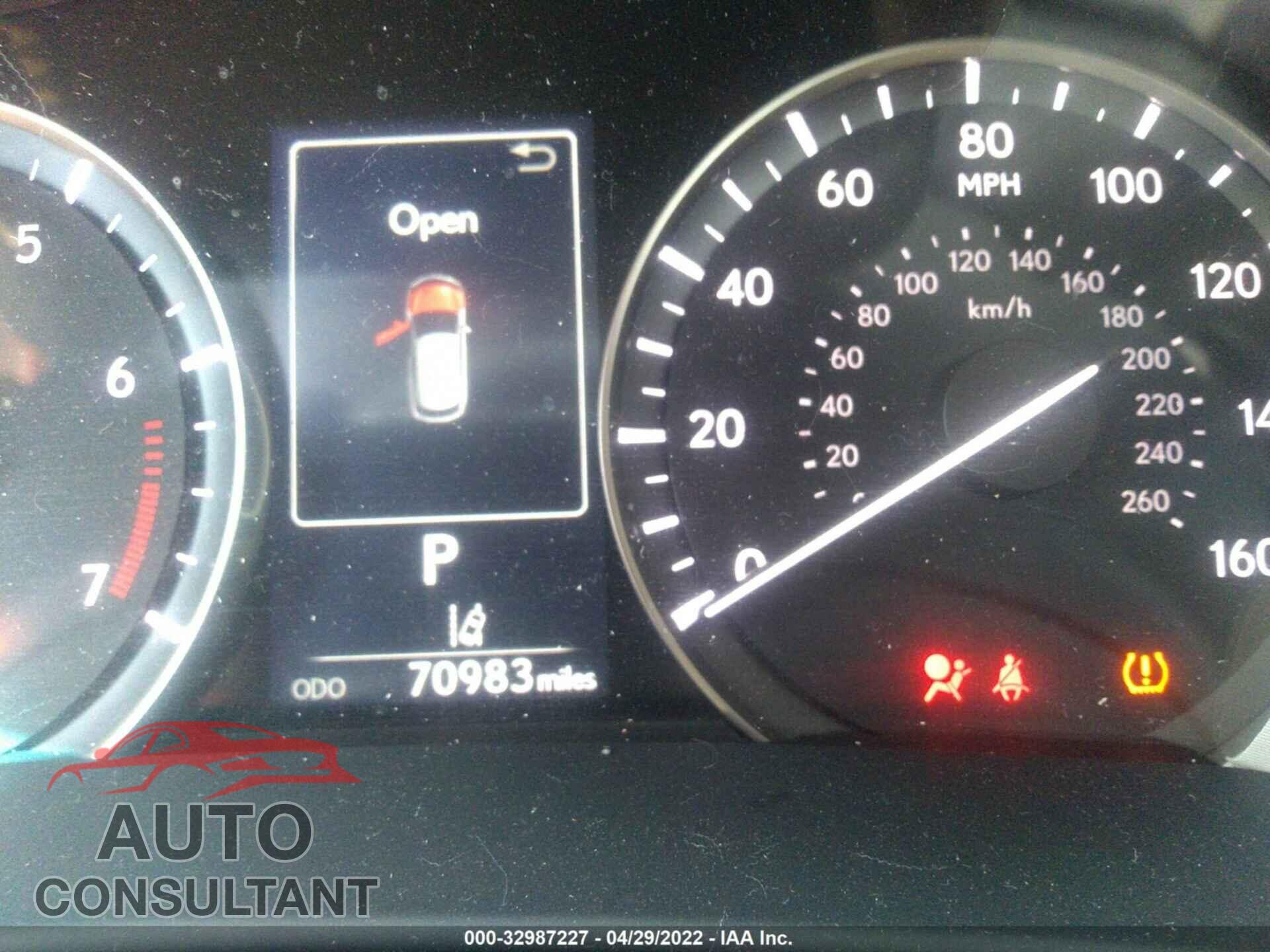 LEXUS RX 2017 - 2T2BZMCA3HC101198