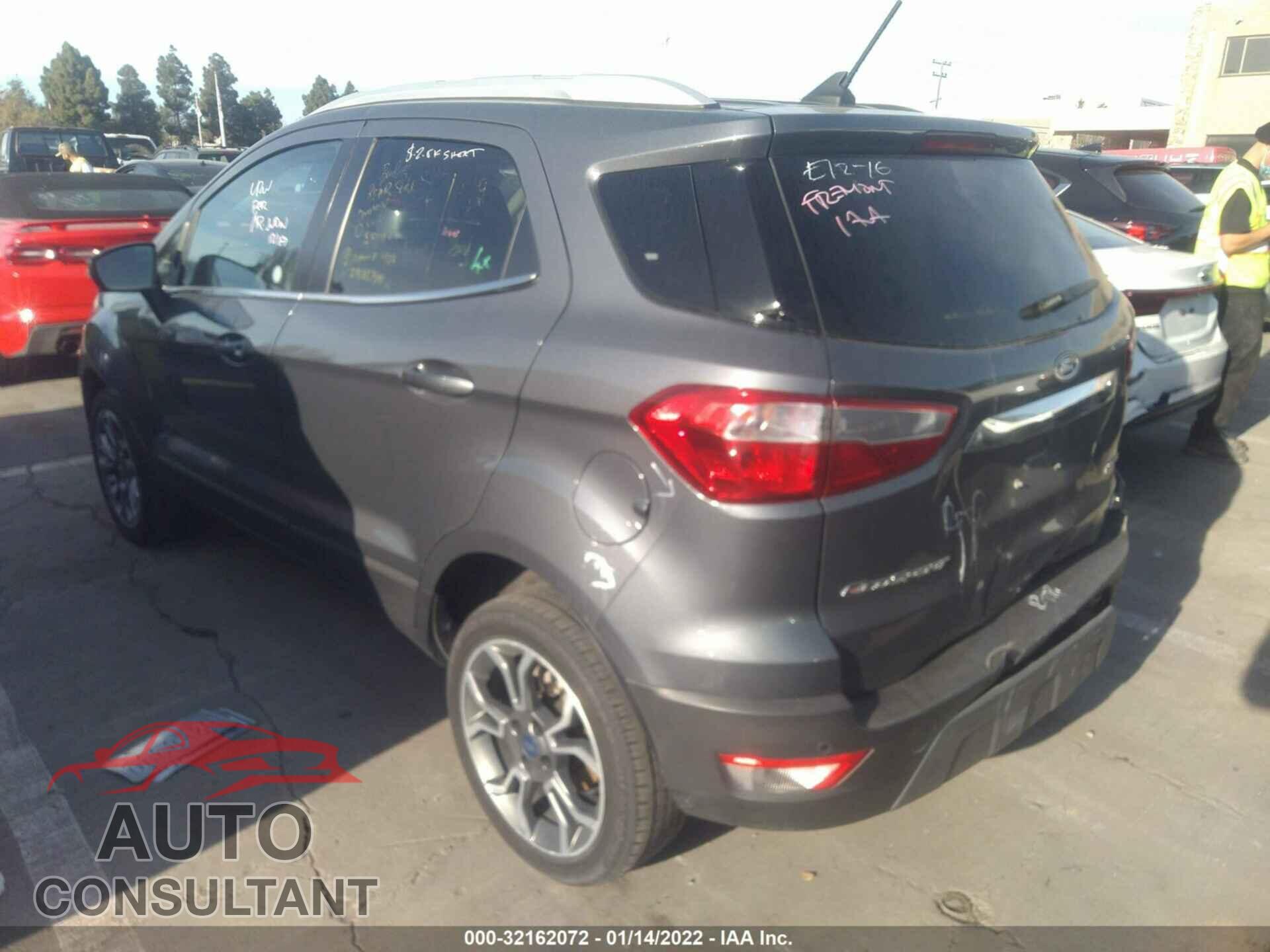 FORD ECOSPORT 2020 - MAJ6S3KL3LC347344