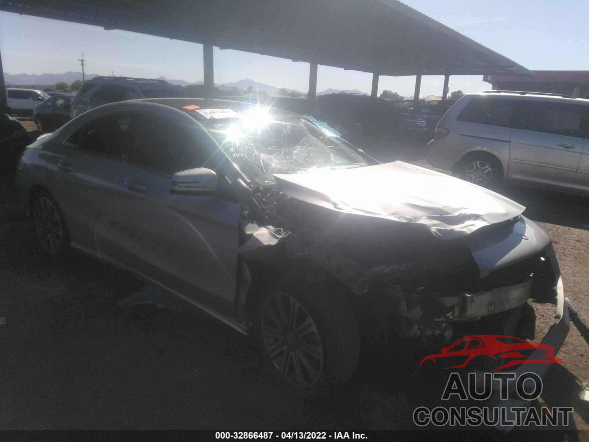 MERCEDES-BENZ CLA 2017 - WDDSJ4EB3HN441827