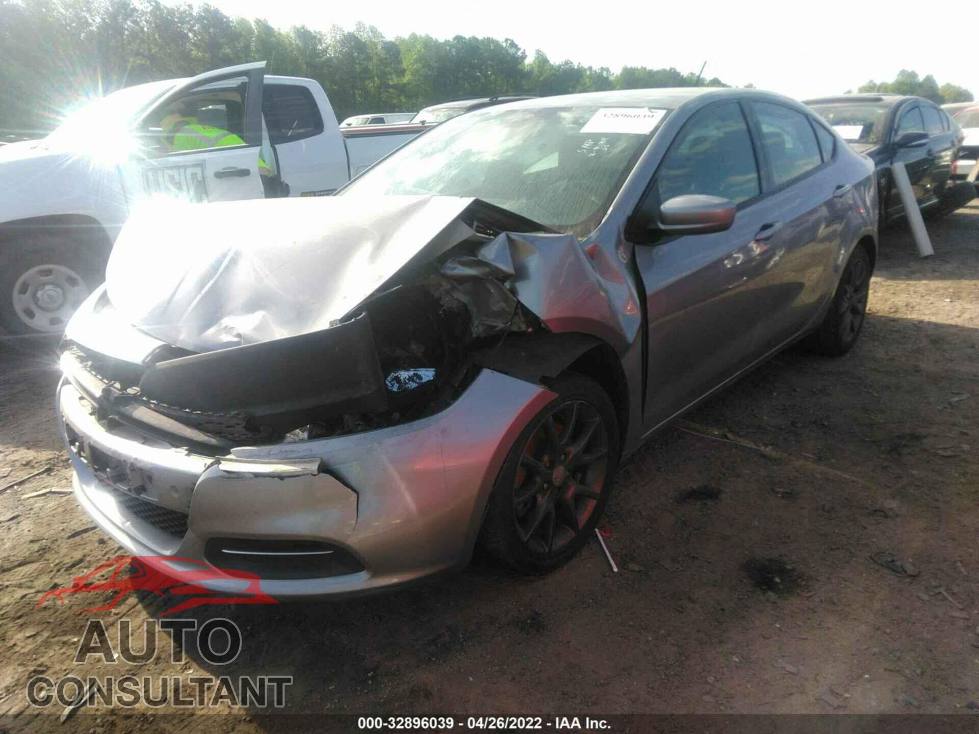 DODGE DART 2016 - 1C3CDFAA3GD606847