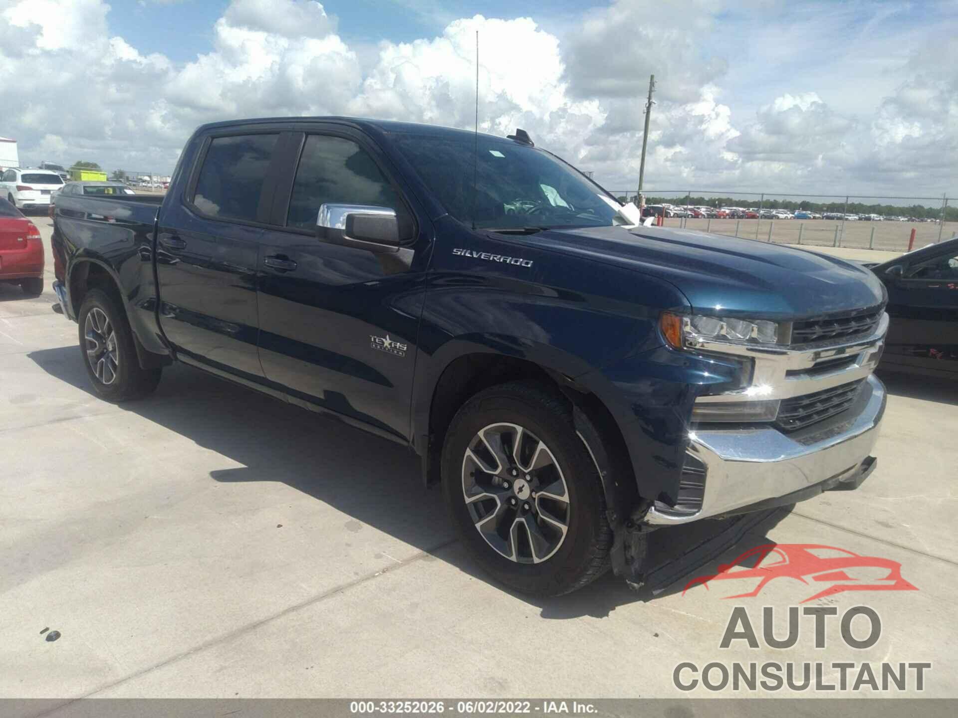 CHEVROLET SILVERADO 1500 2021 - 3GCPWCED1MG273721