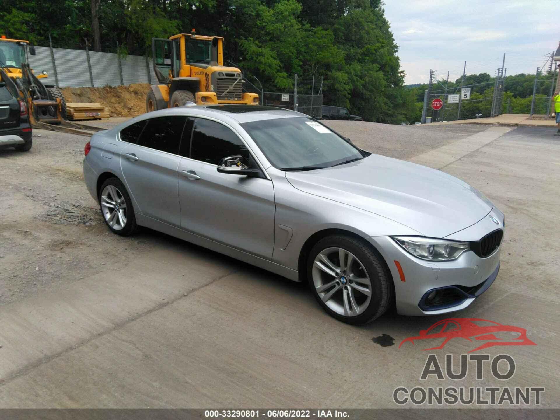 BMW 4 SERIES 2016 - WBA4C9C50GG140133