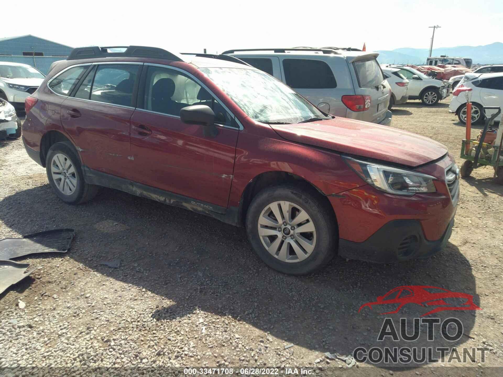 SUBARU OUTBACK 2018 - 4S4BSAACXJ3310346