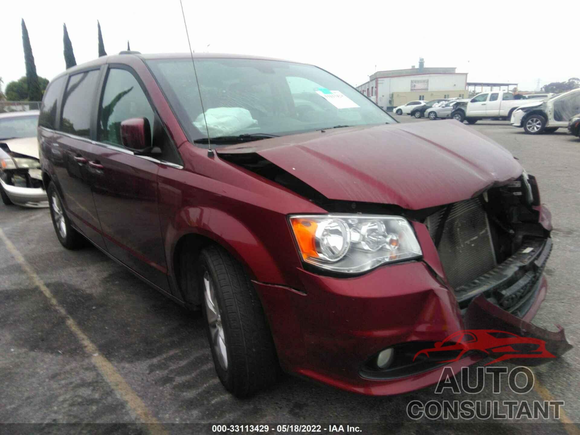 DODGE GRAND CARAVAN 2018 - 2C4RDGCG9JR298052