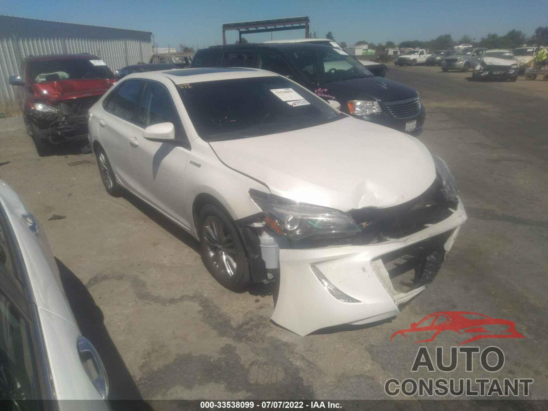 TOYOTA CAMRY 2017 - 4T1BD1FK8HU204797
