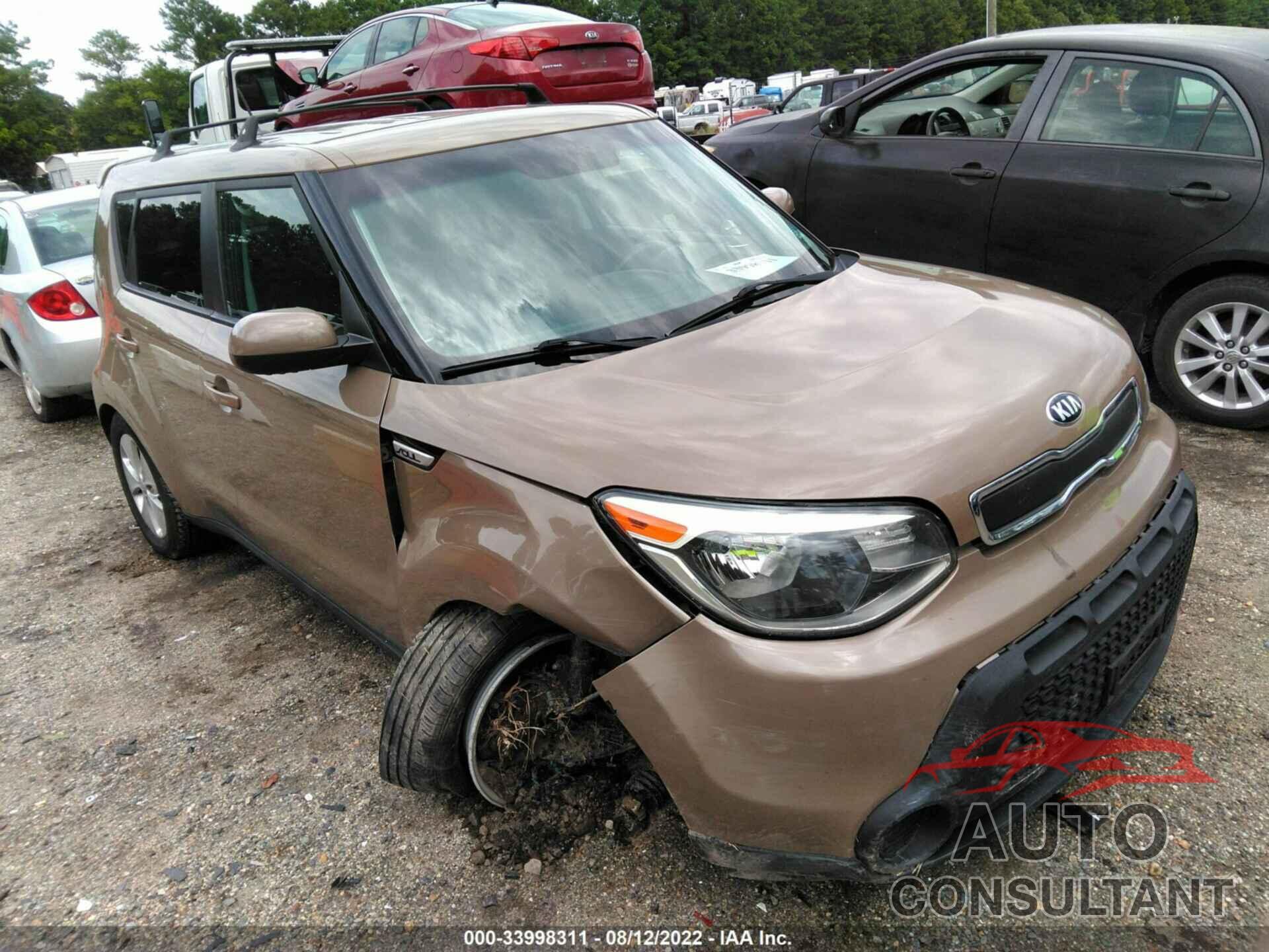 KIA SOUL 2016 - KNDJN2A21G7309155