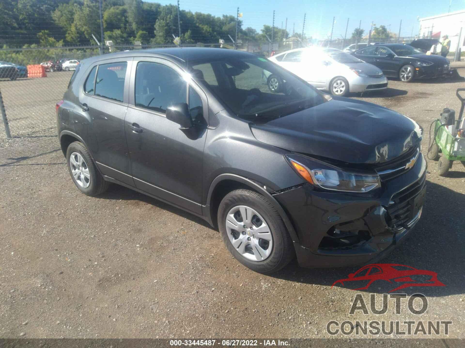 CHEVROLET TRAX 2019 - 3GNCJKSB8KL155770