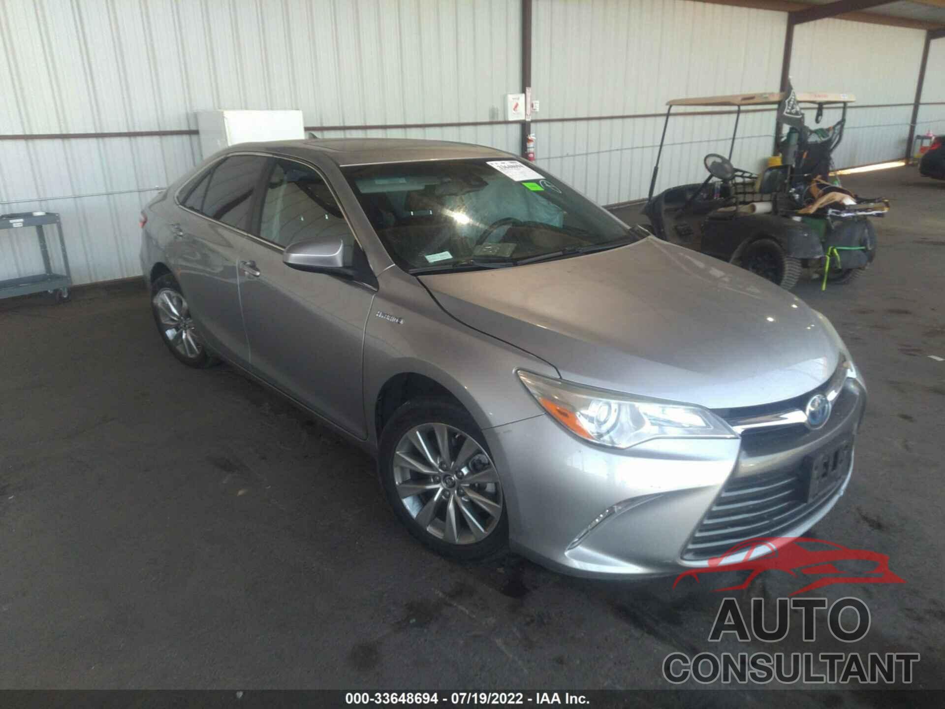 TOYOTA CAMRY HYBRID 2016 - 4T1BD1FK9GU181724