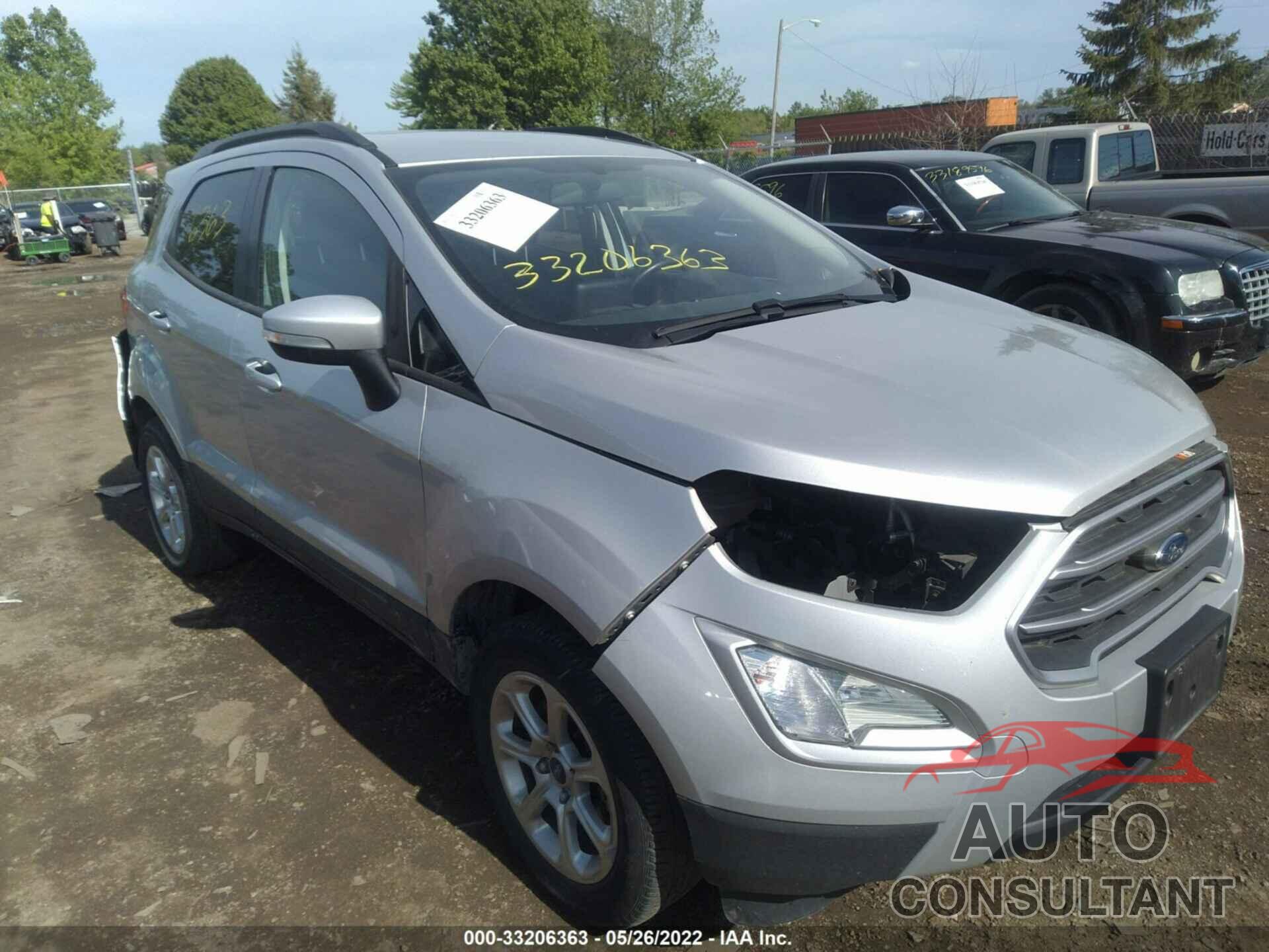 FORD ECOSPORT 2020 - MAJ6S3GL7LC320866