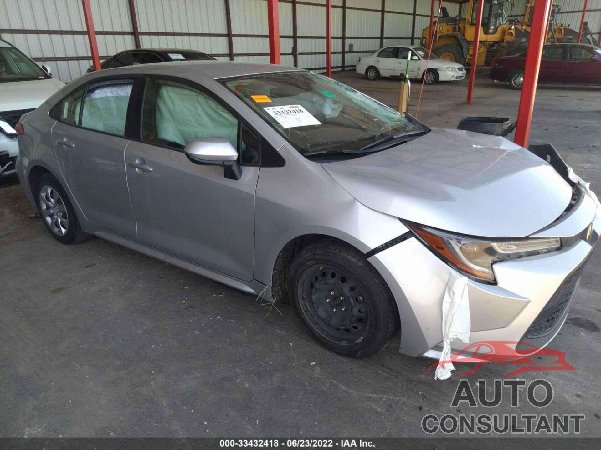 TOYOTA COROLLA 2020 - JTDEPRAE4LJ039849
