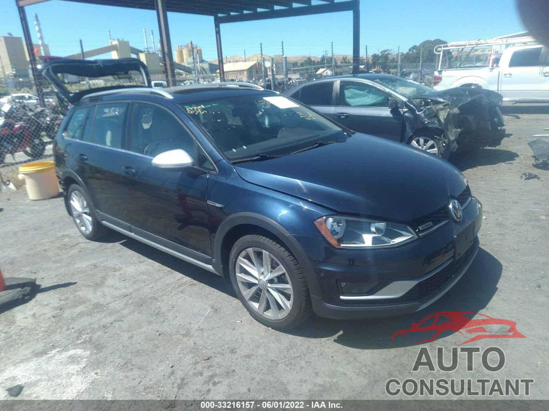 VOLKSWAGEN GOLF ALLTRACK 2017 - 3VWH17AU2HM537498