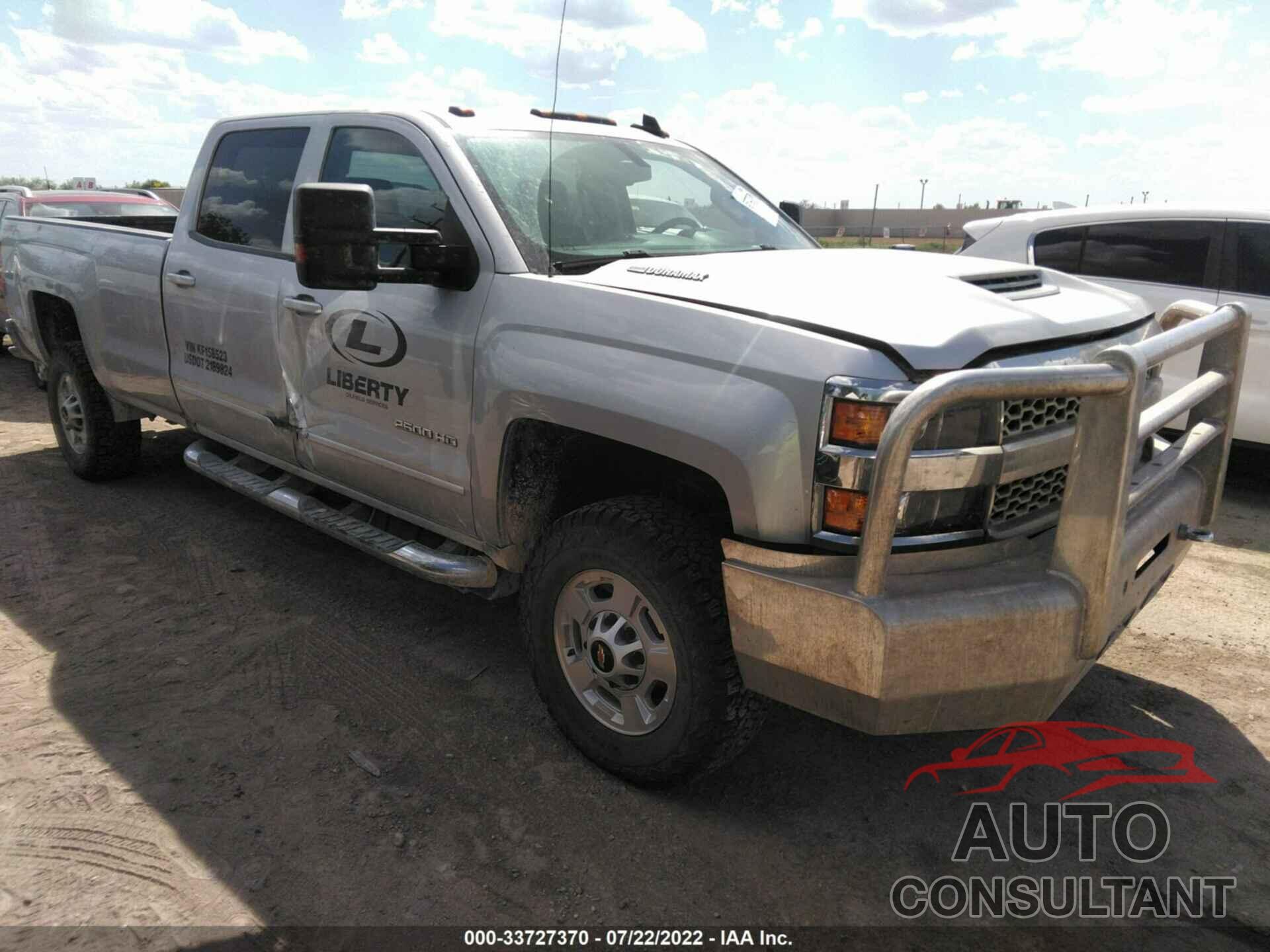 CHEVROLET SILVERADO 2500HD 2019 - 1GC1KSEY7KF158523