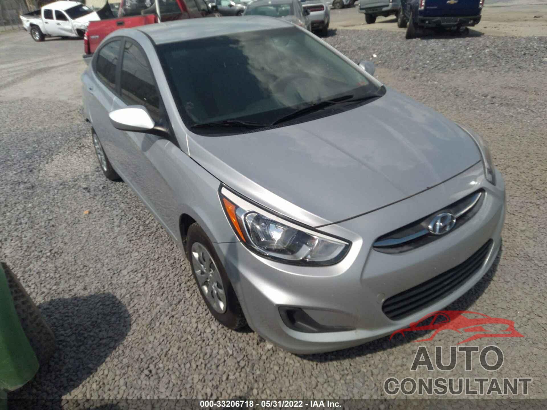 HYUNDAI ACCENT 2017 - KMHCT4AEXHU175426