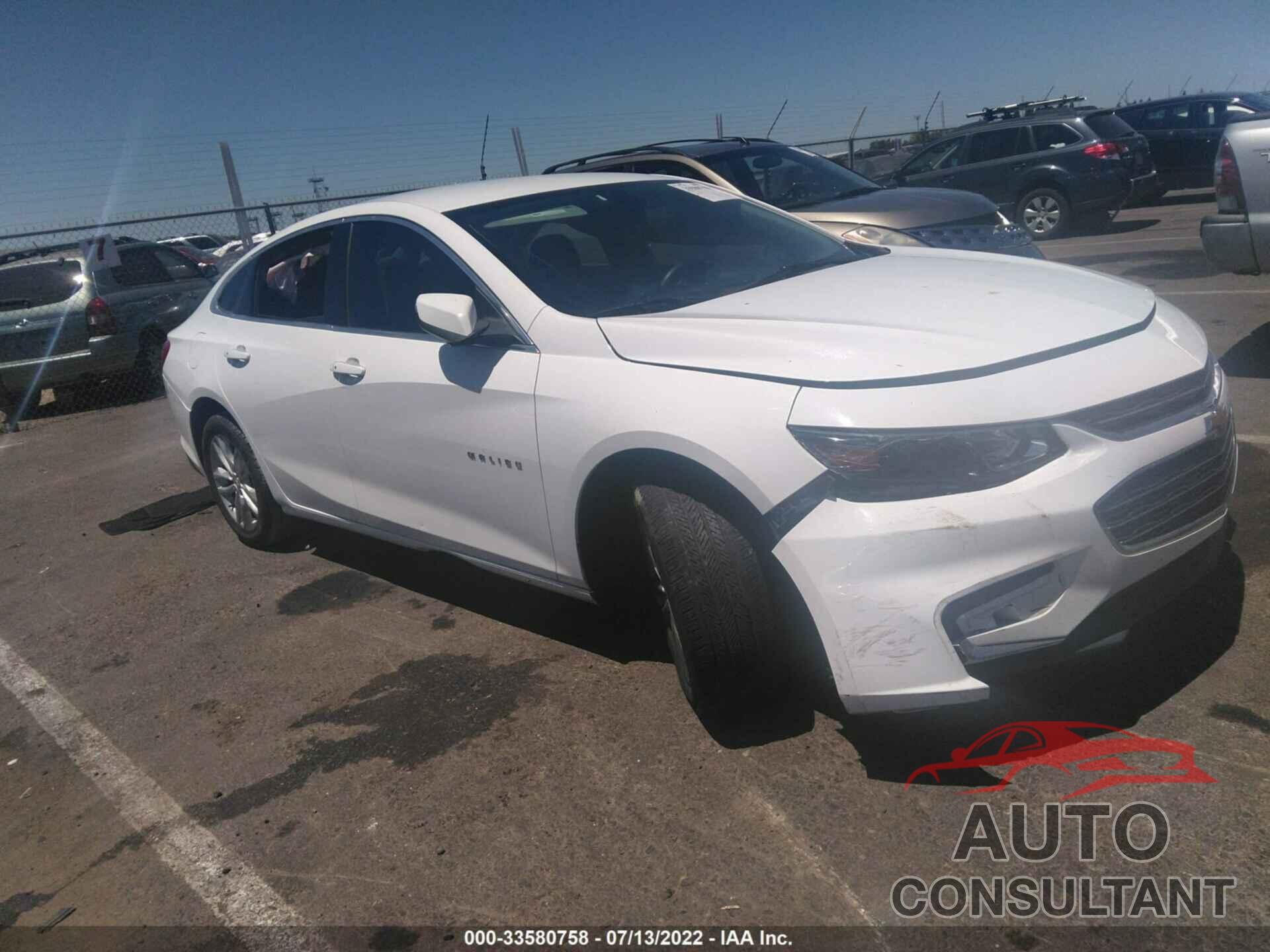 CHEVROLET MALIBU 2017 - 1G1ZE5ST2HF113818