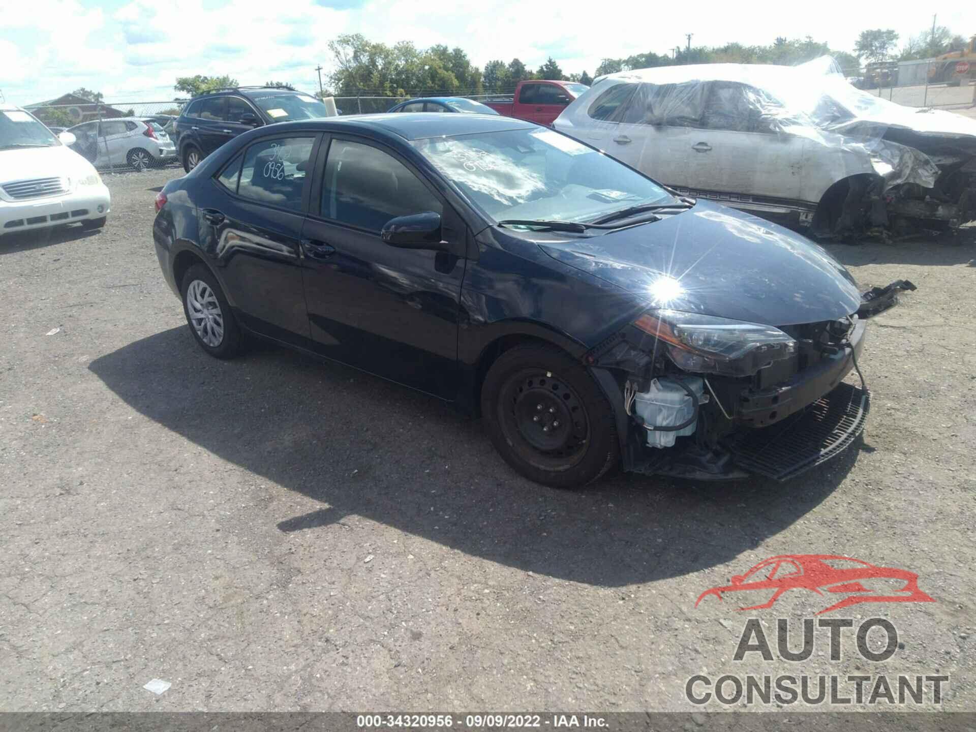 TOYOTA COROLLA 2019 - 2T1BURHE8KC167300