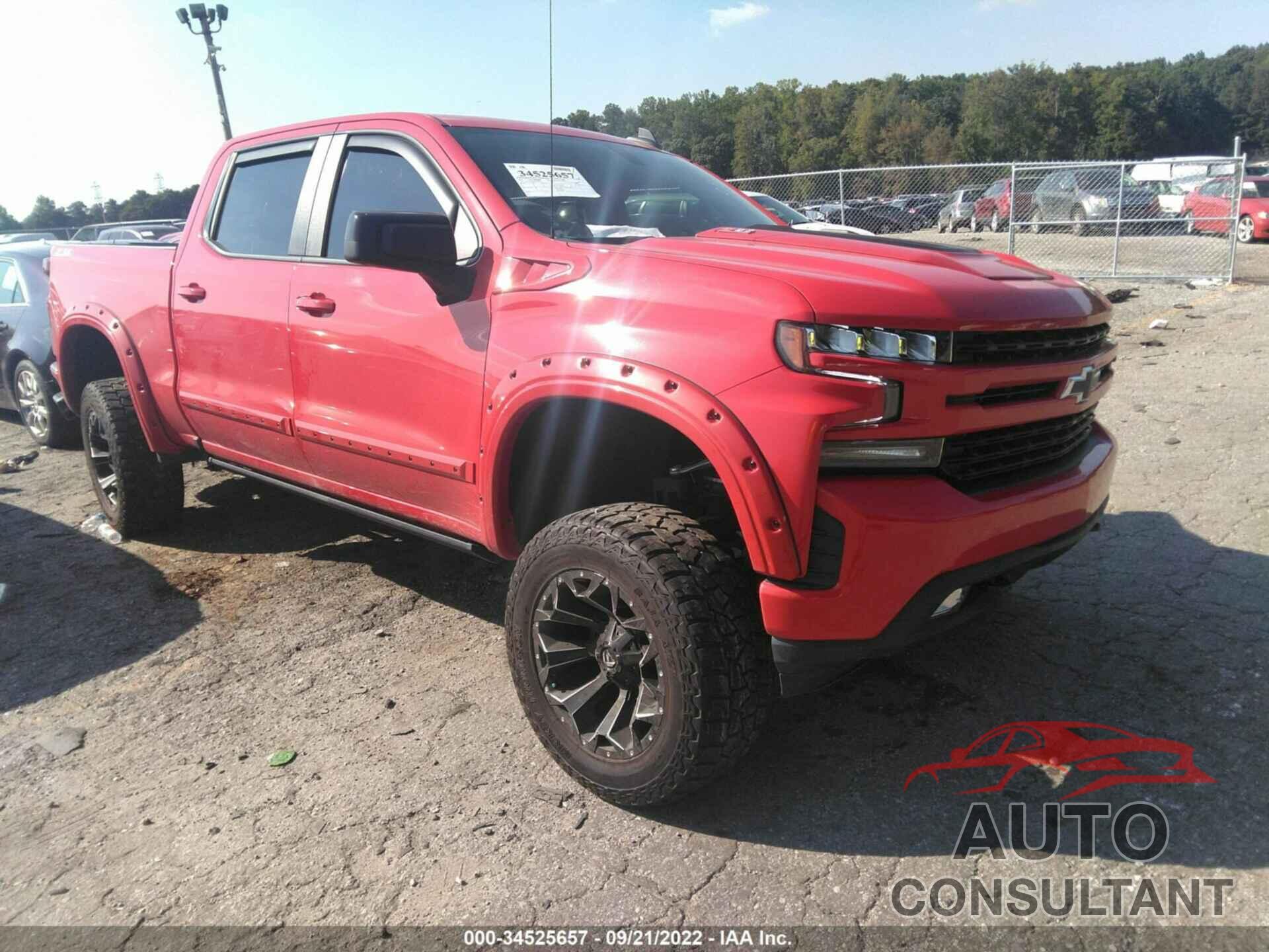 CHEVROLET SILVERADO 1500 2021 - 3GCUYEED8MG159790