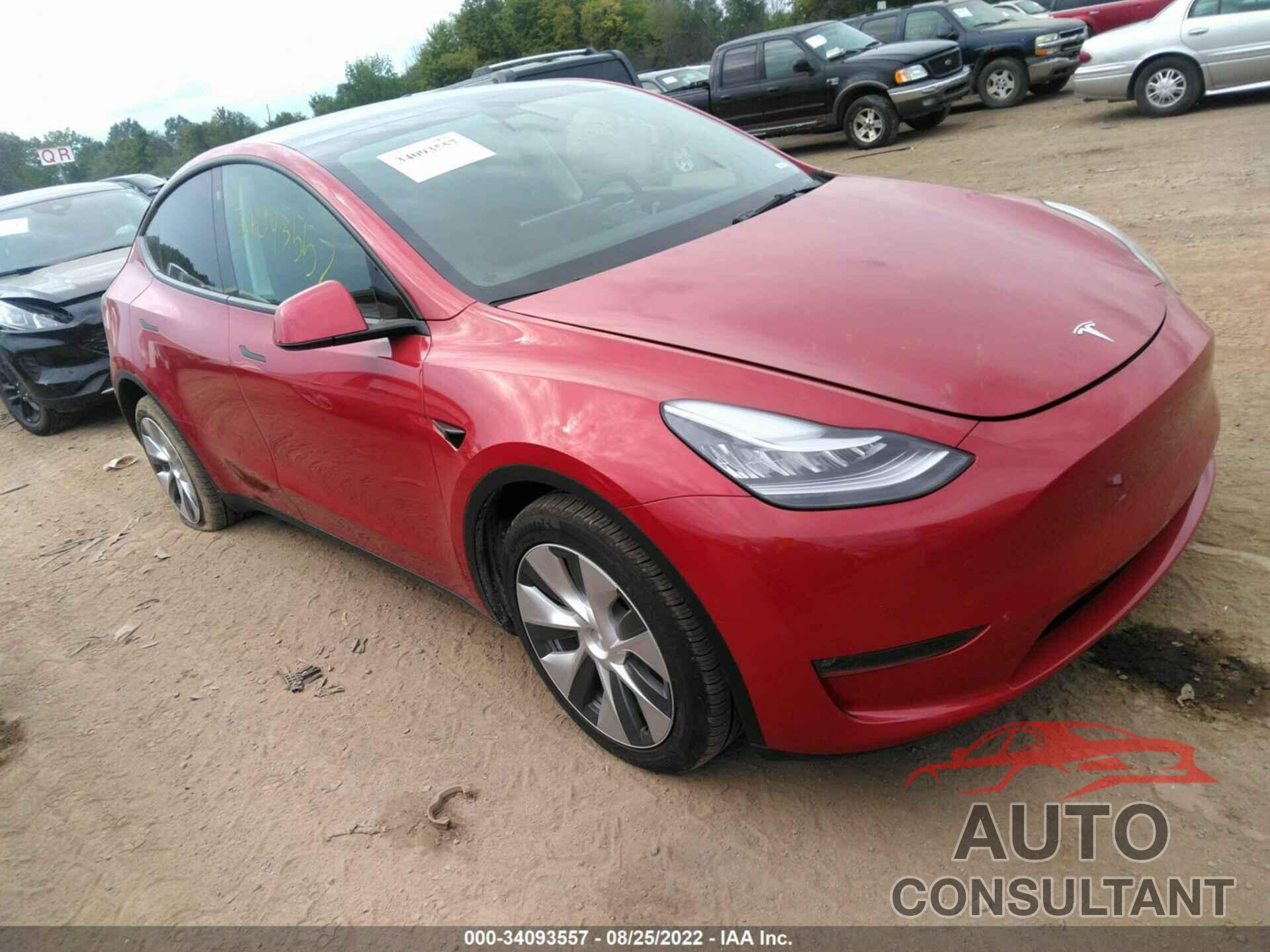 TESLA MODEL Y 2021 - 5YJYGDEE6MF196835
