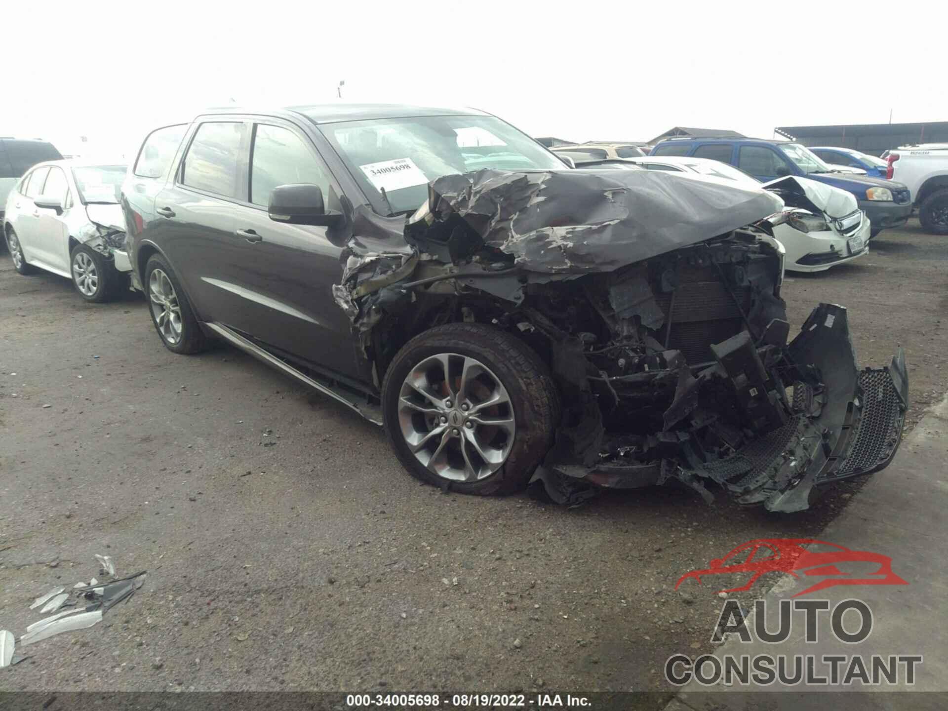 DODGE DURANGO 2020 - 1C4RDHDGXLC259230