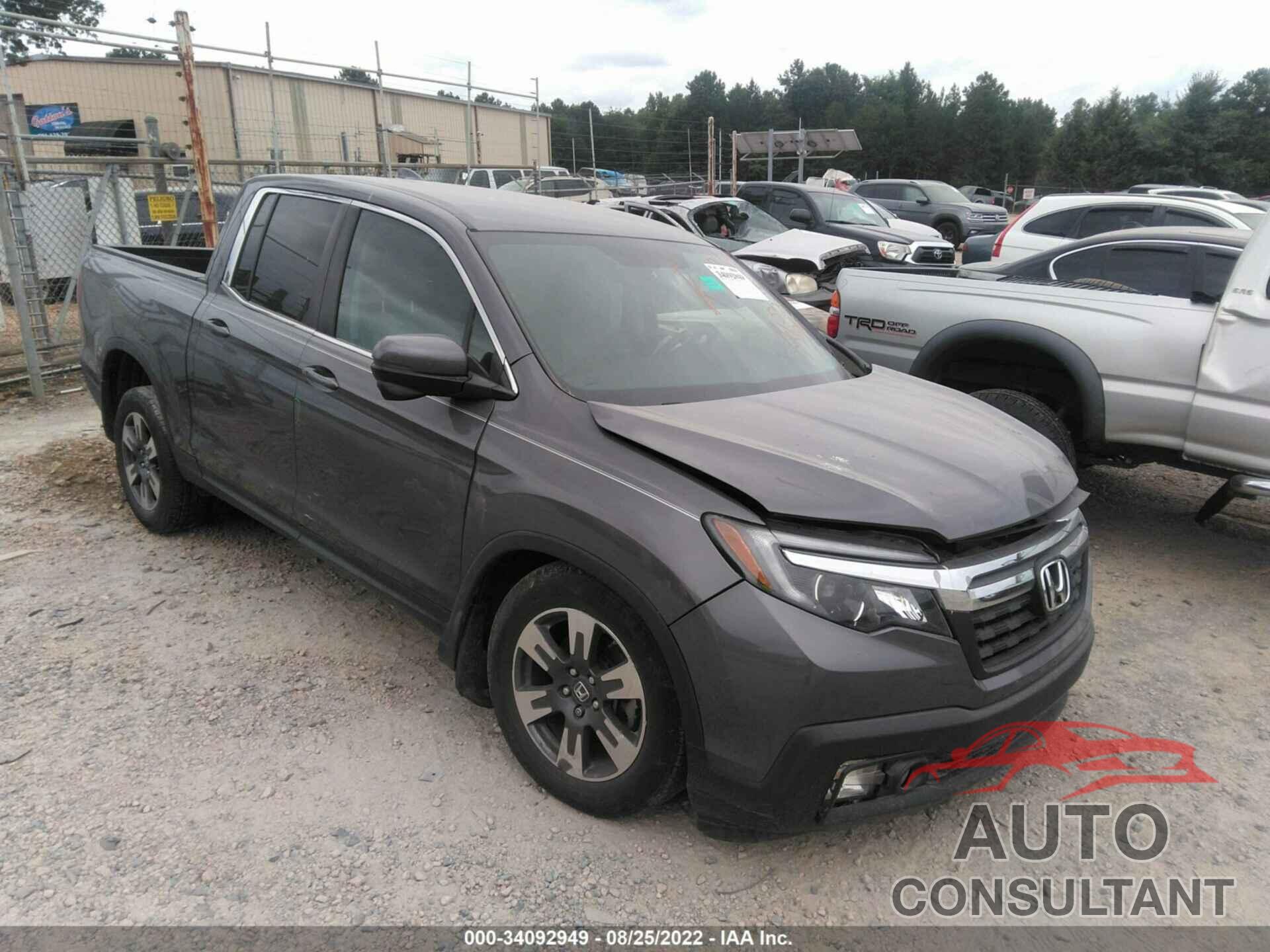 HONDA RIDGELINE 2017 - 5FPYK2F68HB005925