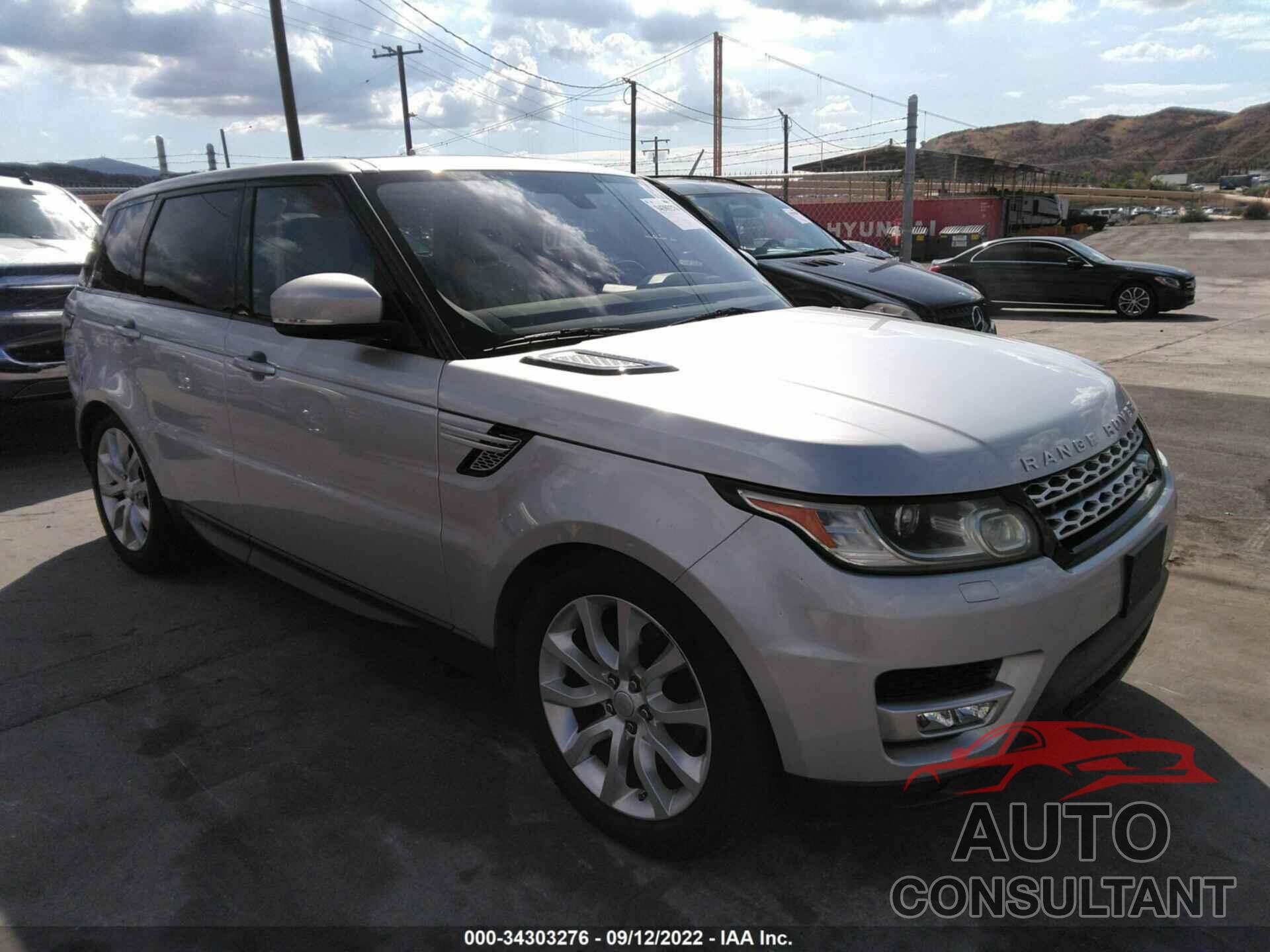 LAND ROVER RANGE ROVER SPORT 2016 - SALWR2KF4GA545127