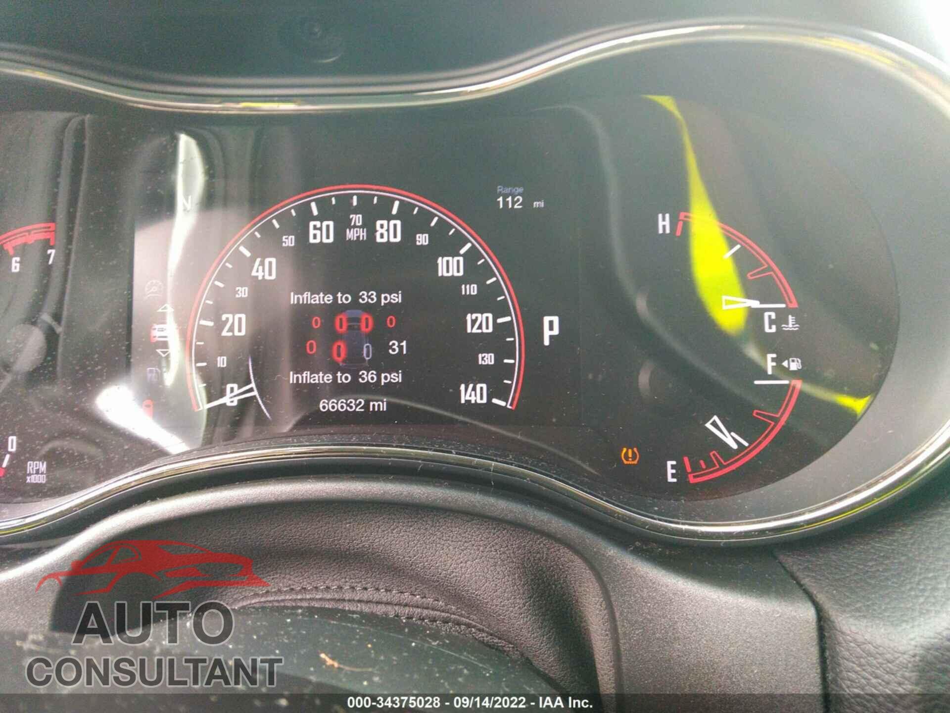 DODGE DURANGO 2020 - 1C4SDHCT0LC123446