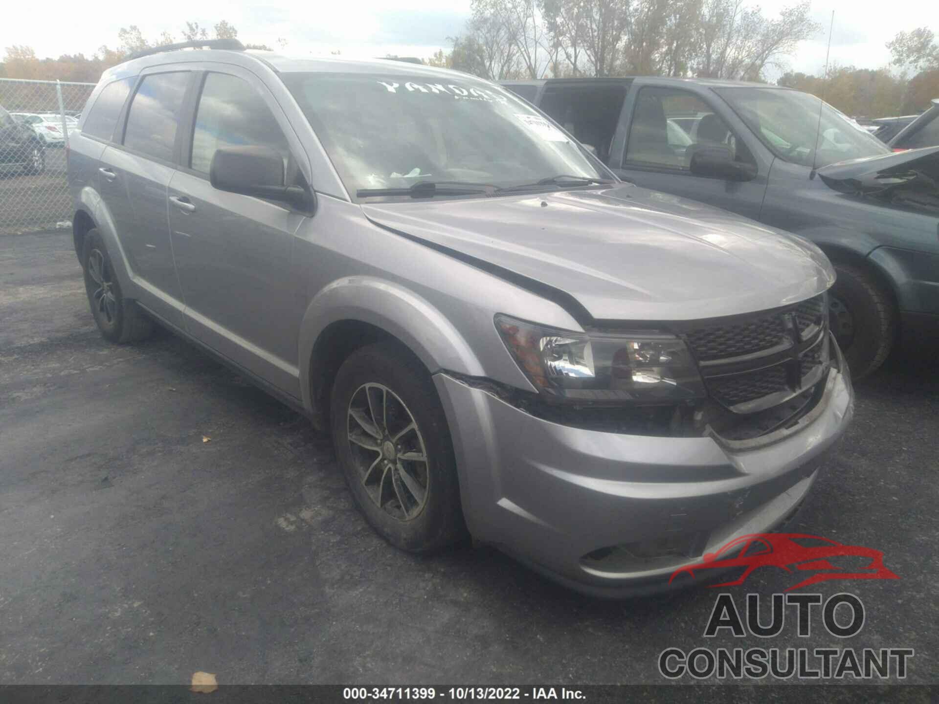 DODGE JOURNEY 2018 - 3C4PDCAB8JT473962