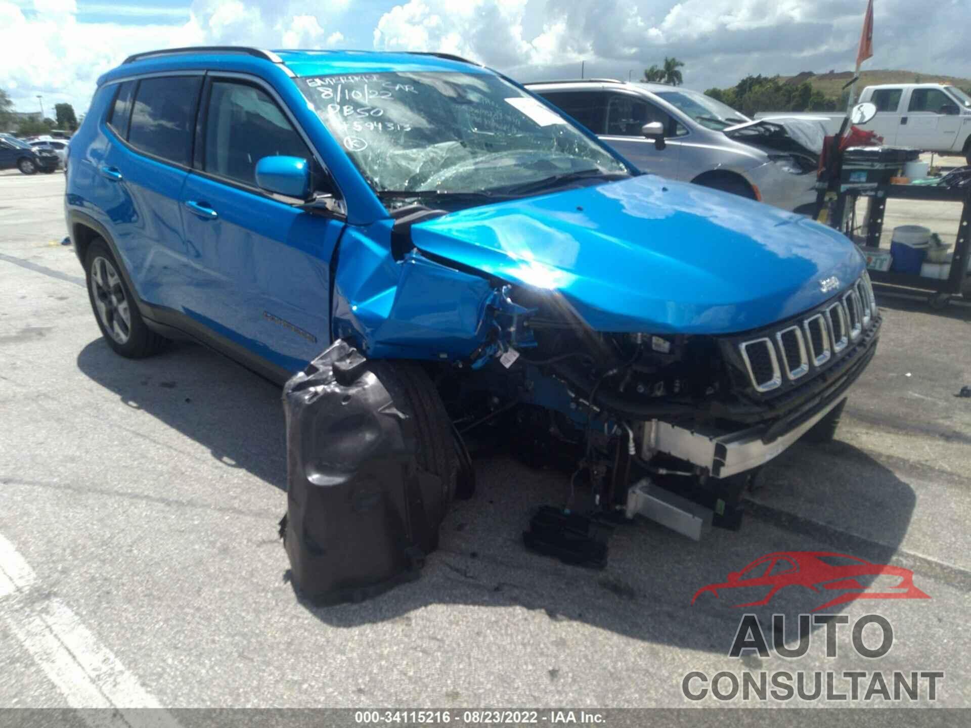 JEEP COMPASS 2021 - 3C4NJDCB7MT594313