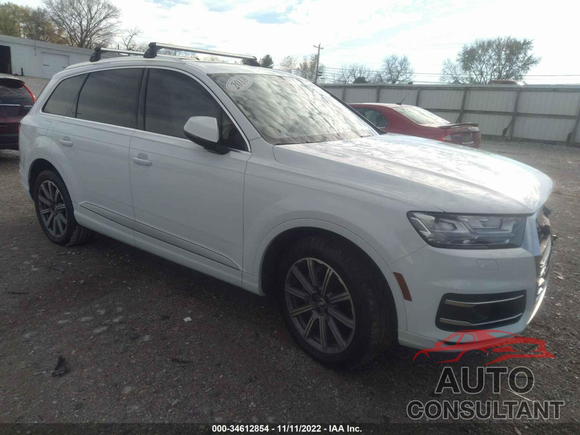 AUDI Q7 2018 - WA1VAAF7XJD018412