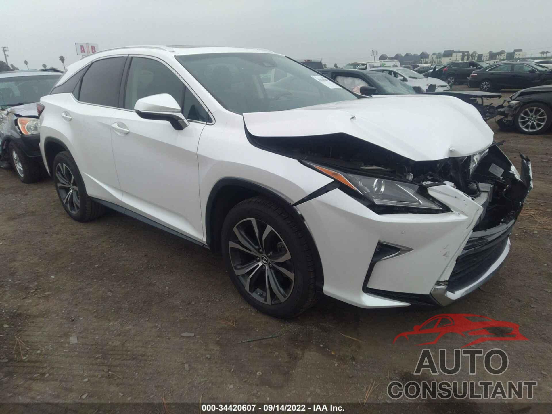 LEXUS RX 2019 - 2T2ZZMCA1KC117549