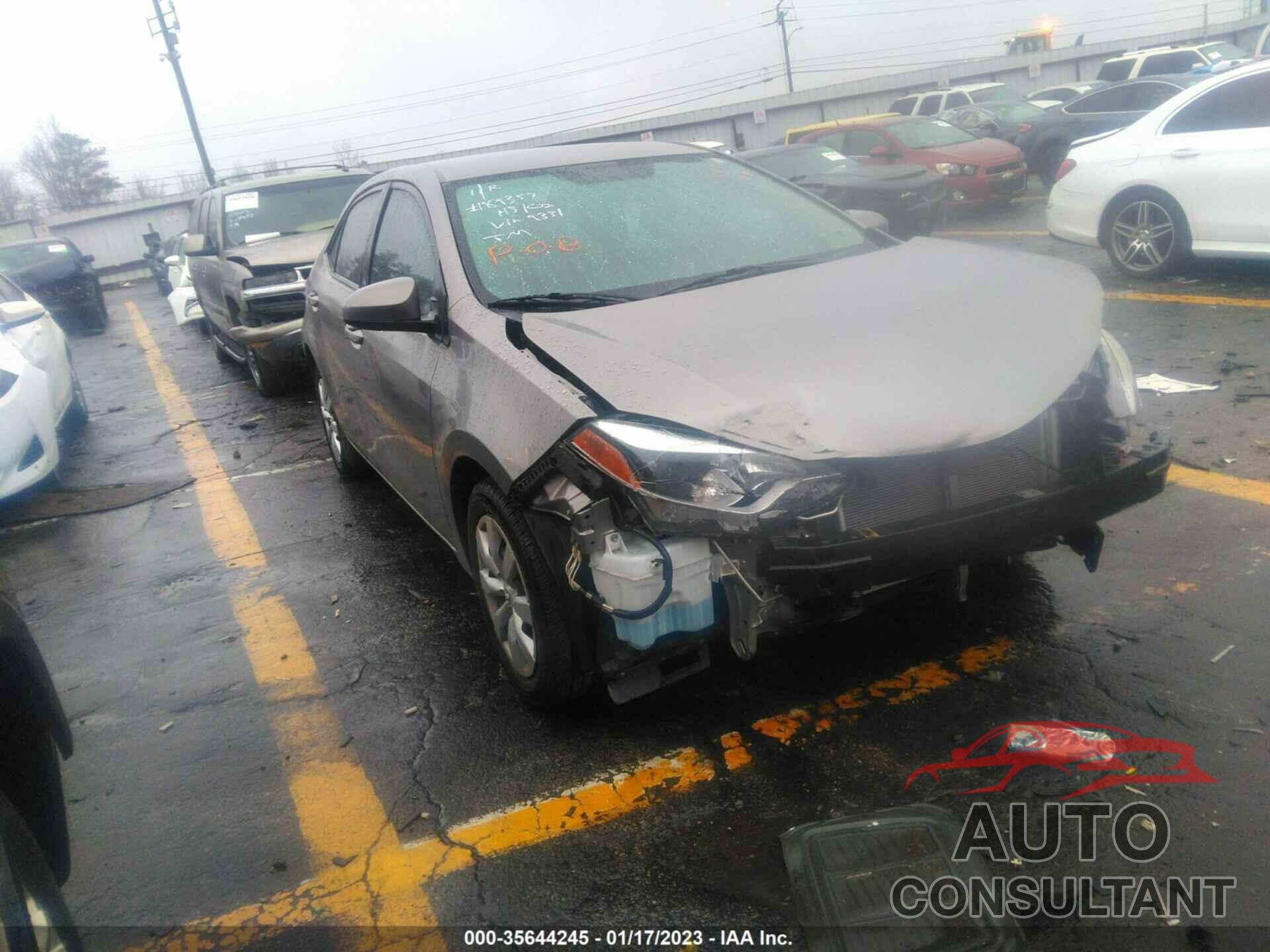 TOYOTA COROLLA 2016 - 2T1BURHE9GC719331