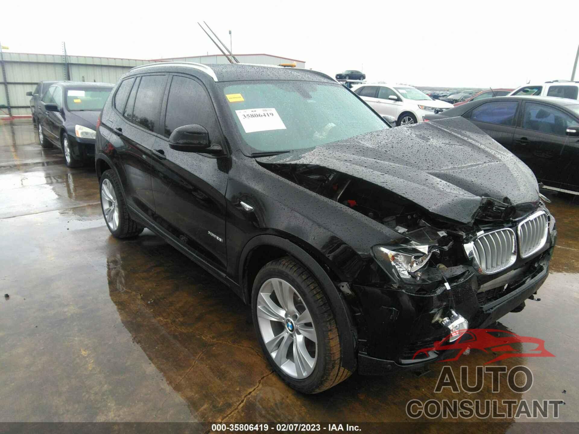 BMW X3 2016 - 5UXWX9C59G0D93395