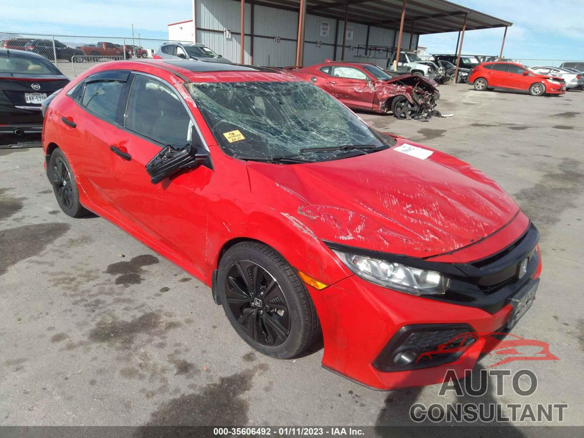 HONDA CIVIC HATCHBACK 2018 - SHHFK7H52JU229049