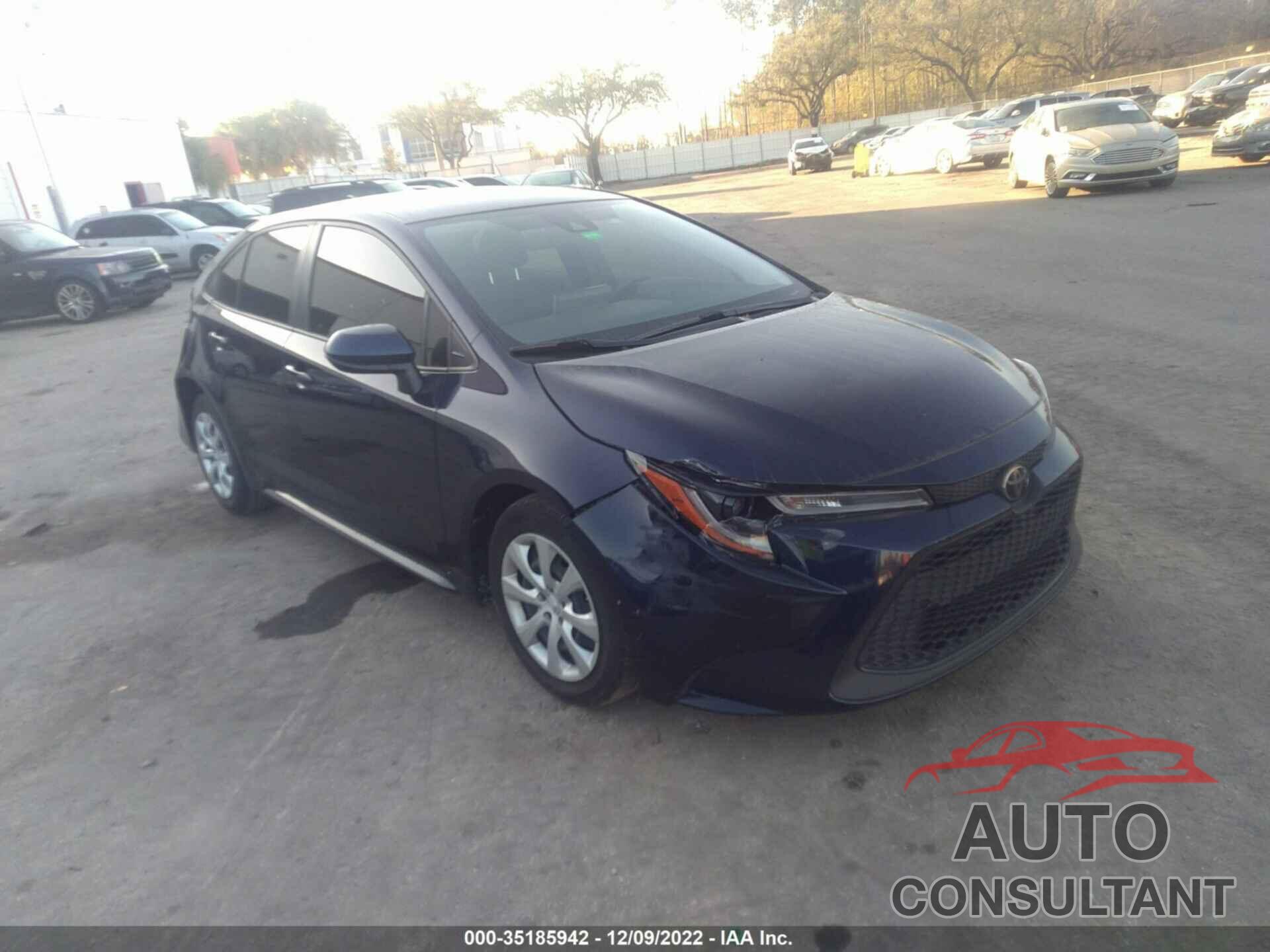 TOYOTA COROLLA 2020 - JTDEPRAE0LJ056275