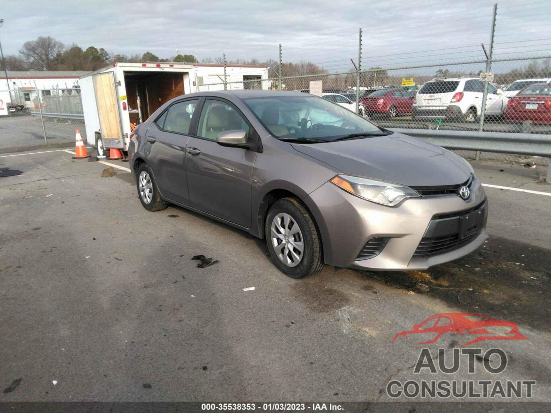 TOYOTA COROLLA 2016 - 2T1BPRHE5GC510739