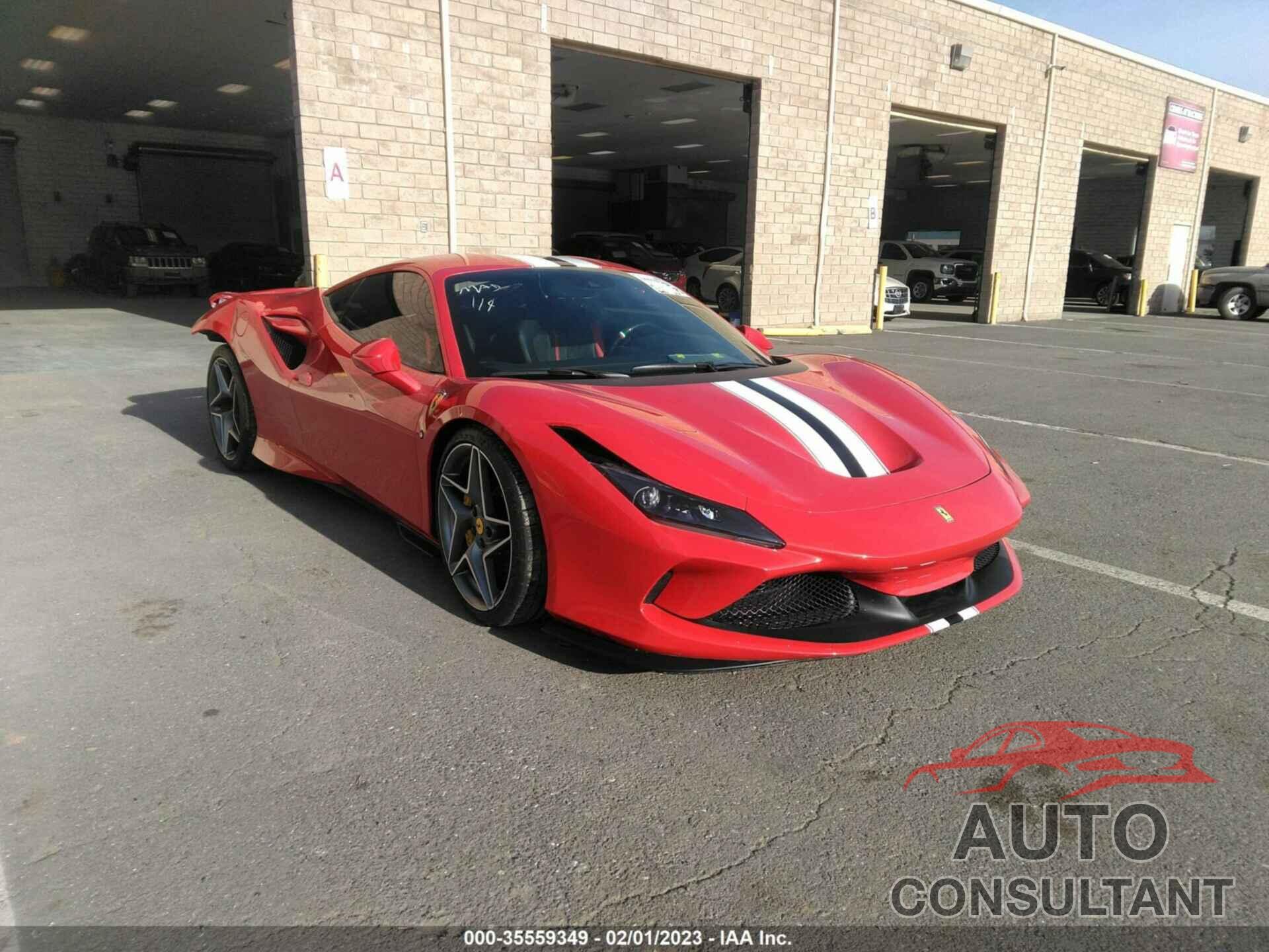 FERRARI F8 TRIBUTO 2021 - ZFF92LLA9M0268172