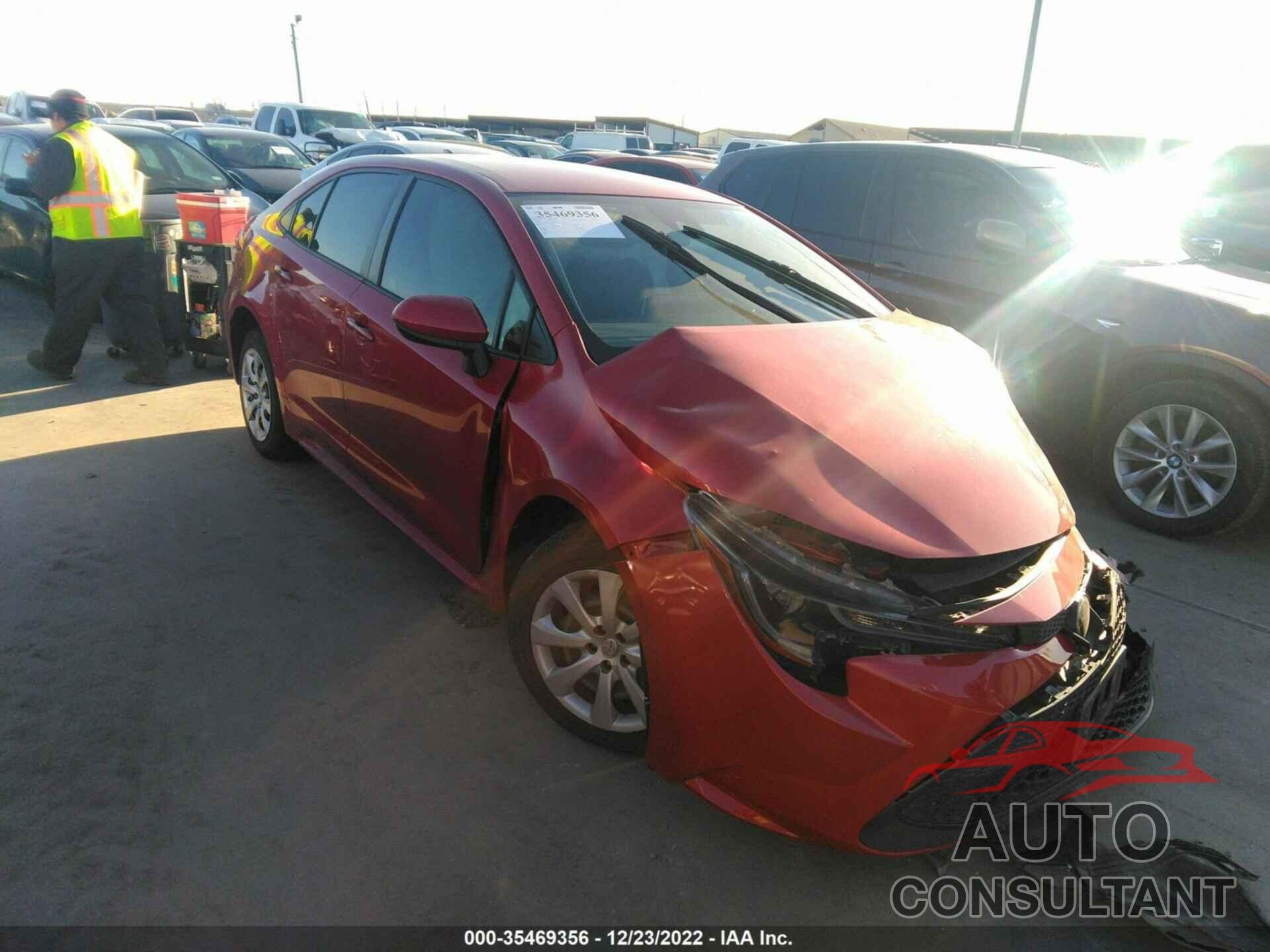 TOYOTA COROLLA 2020 - JTDEPRAEXLJ067350