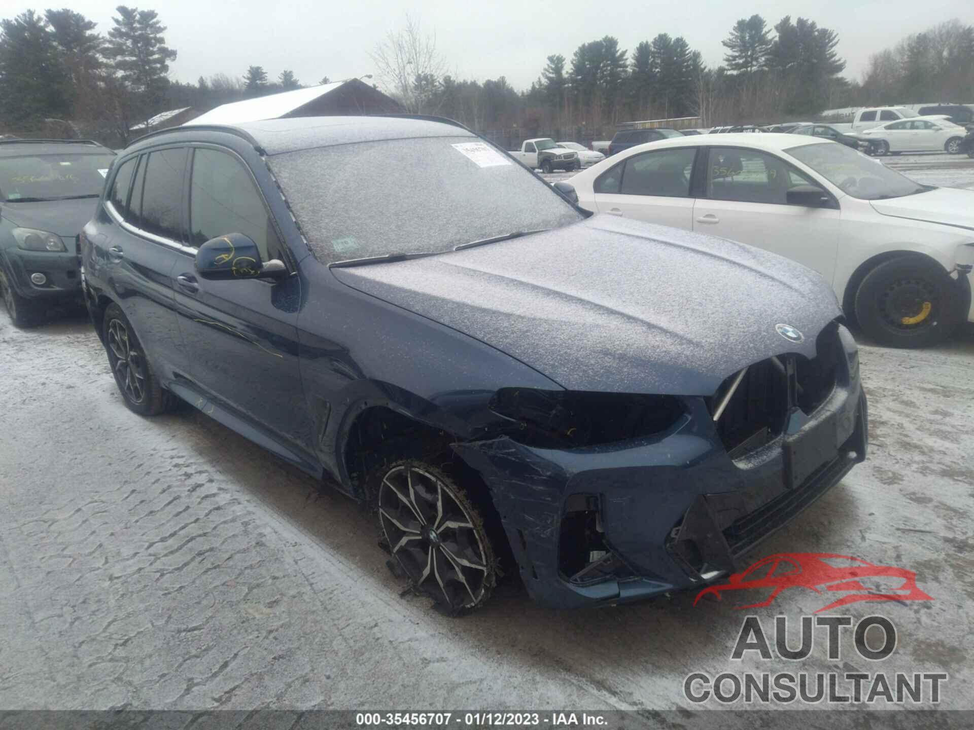 BMW X3 2022 - 5UX53DP01N9J31384