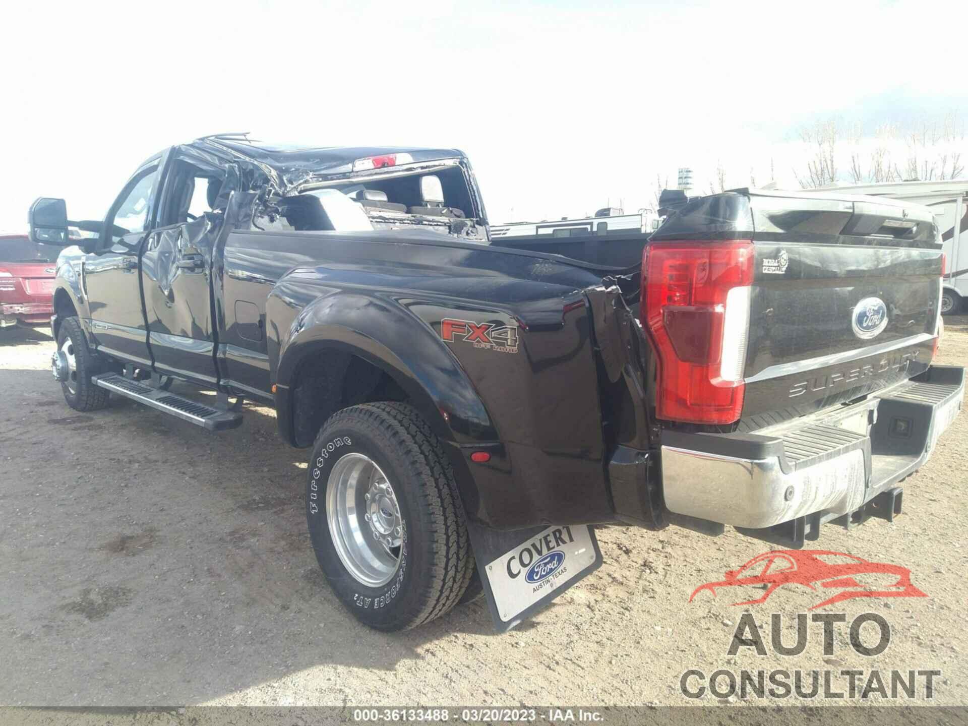 FORD SUPER DUTY F-350 DRW 2019 - 1FT8W3DT0KEF01094