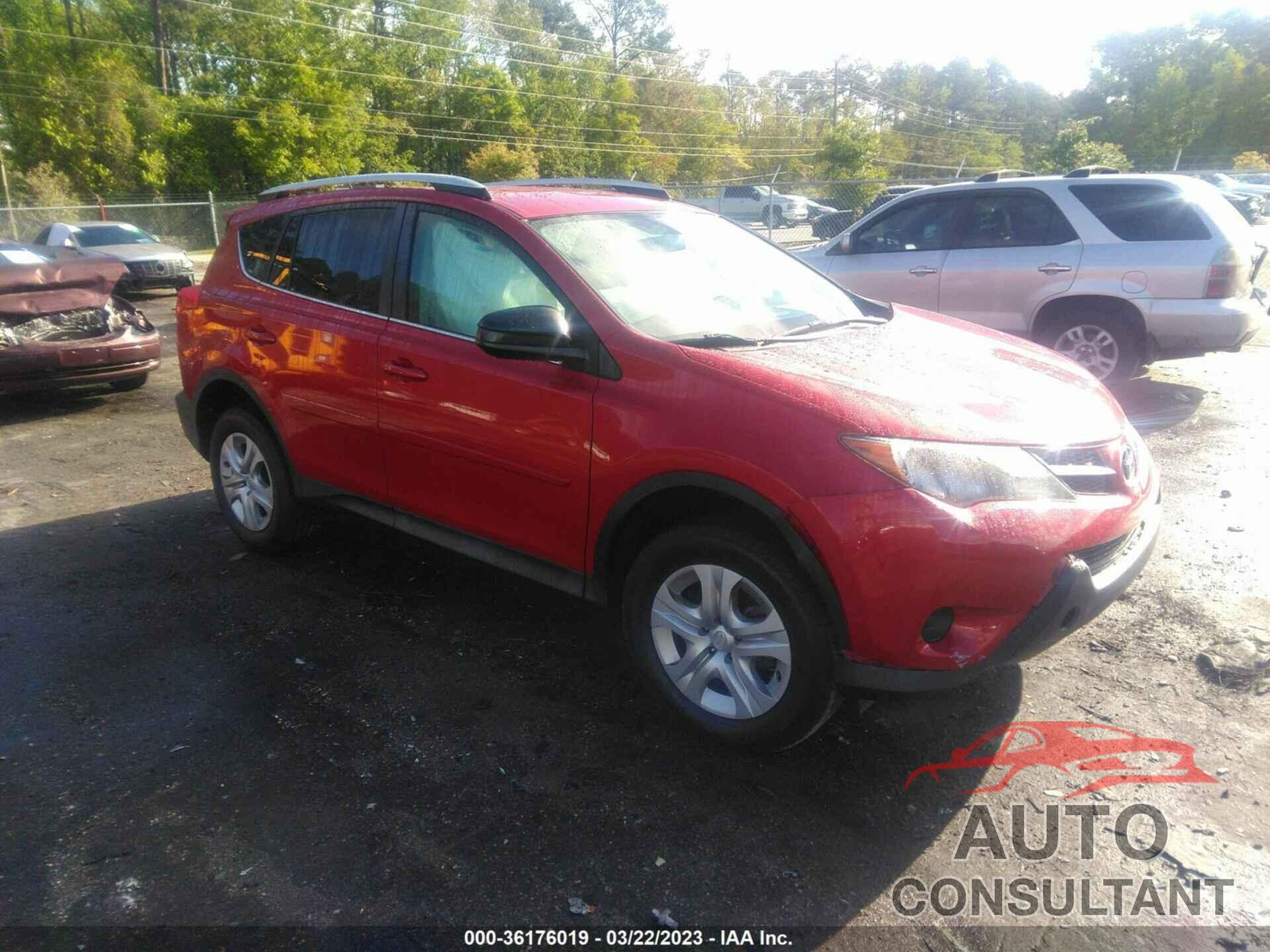 TOYOTA RAV4 2015 - 2T3ZFREV4FW151846