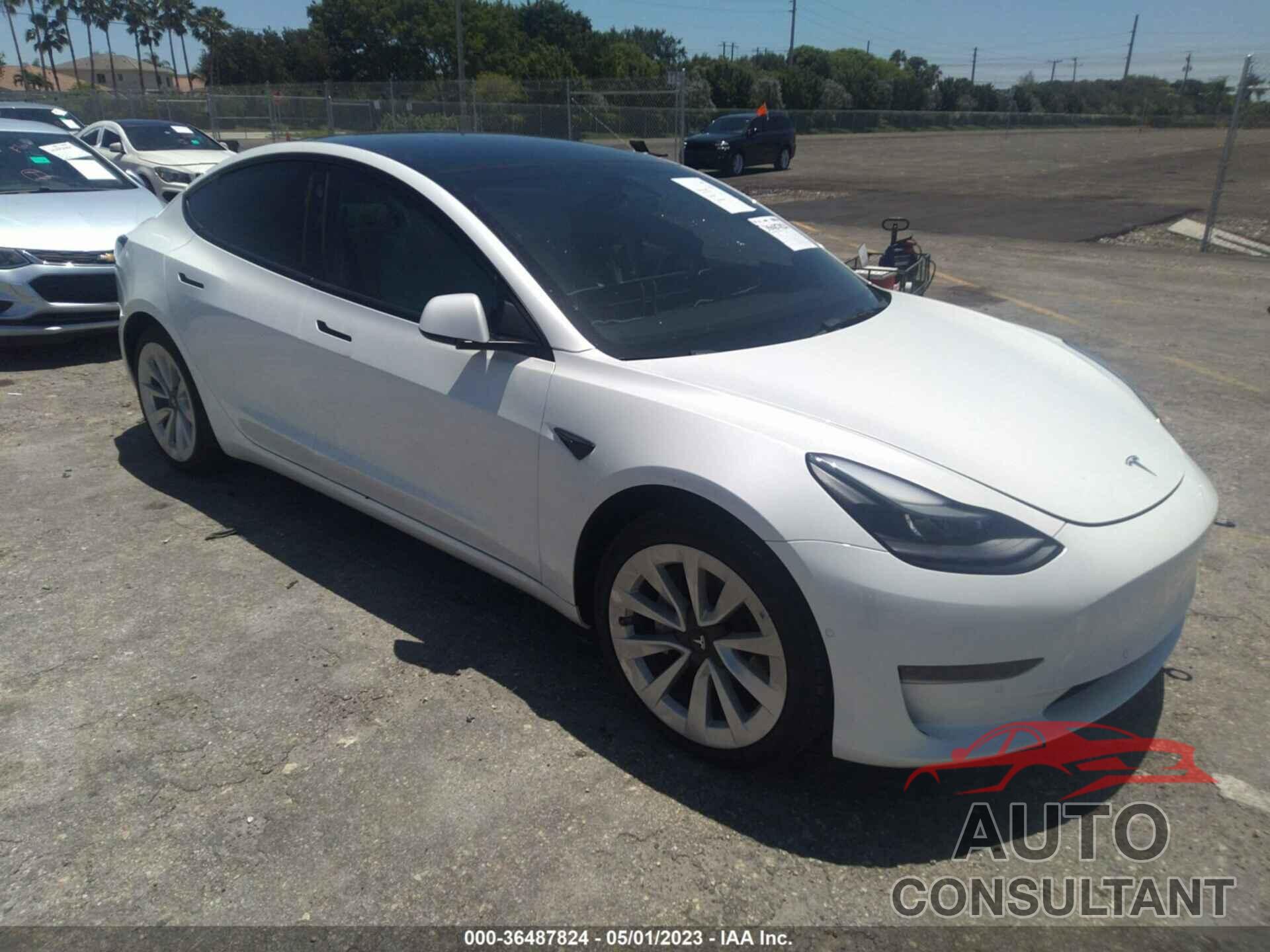 TESLA MODEL 3 2022 - 5YJ3E1EB2NF270595