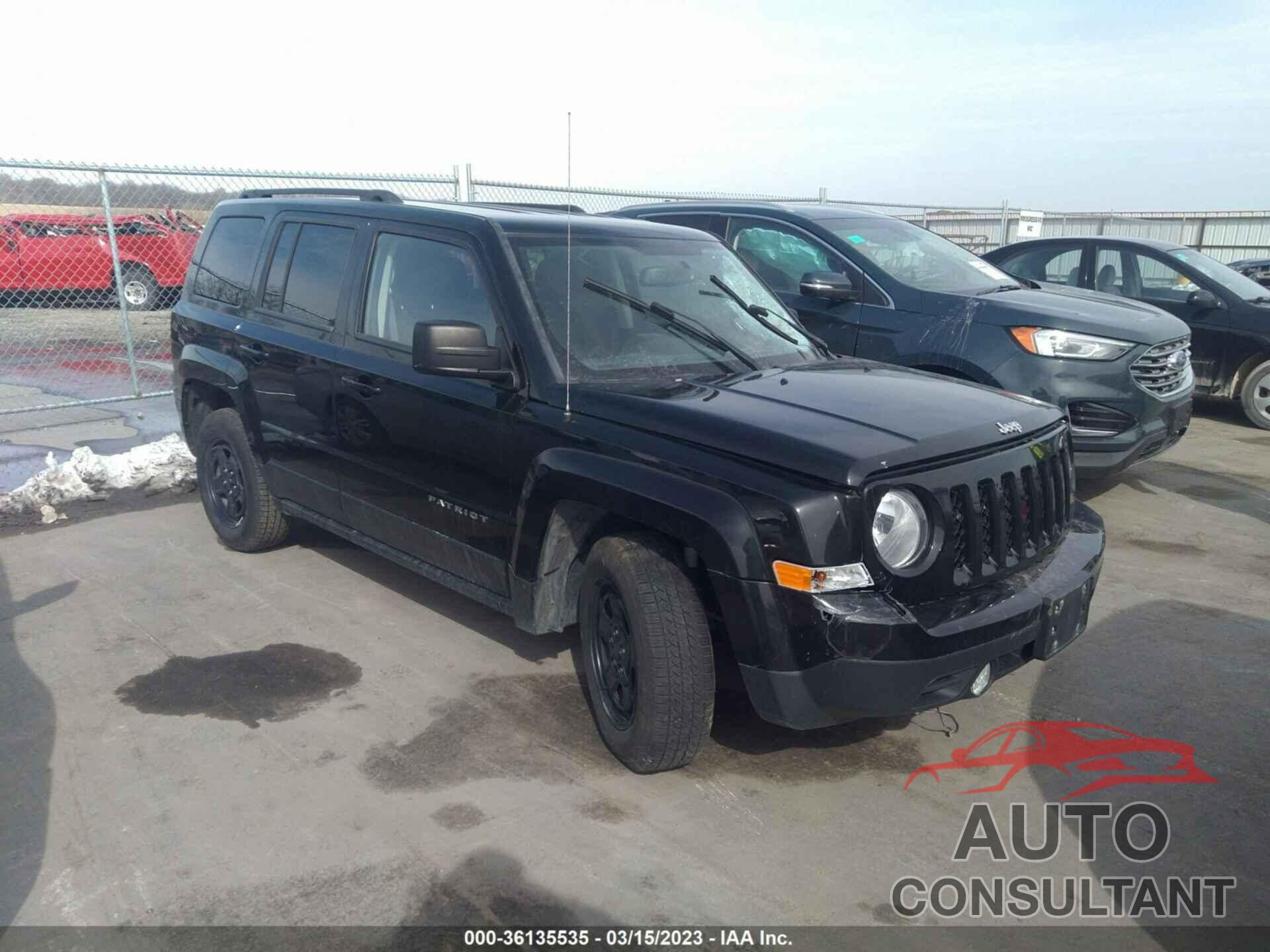 JEEP PATRIOT 2016 - 1C4NJPBA9GD574925