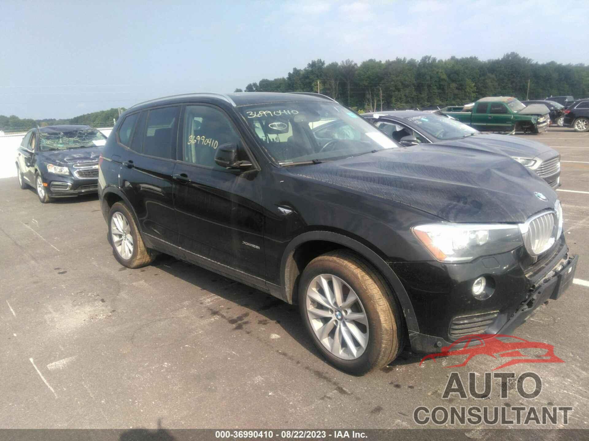 BMW X3 2017 - 5UXWX9C39H0W74027