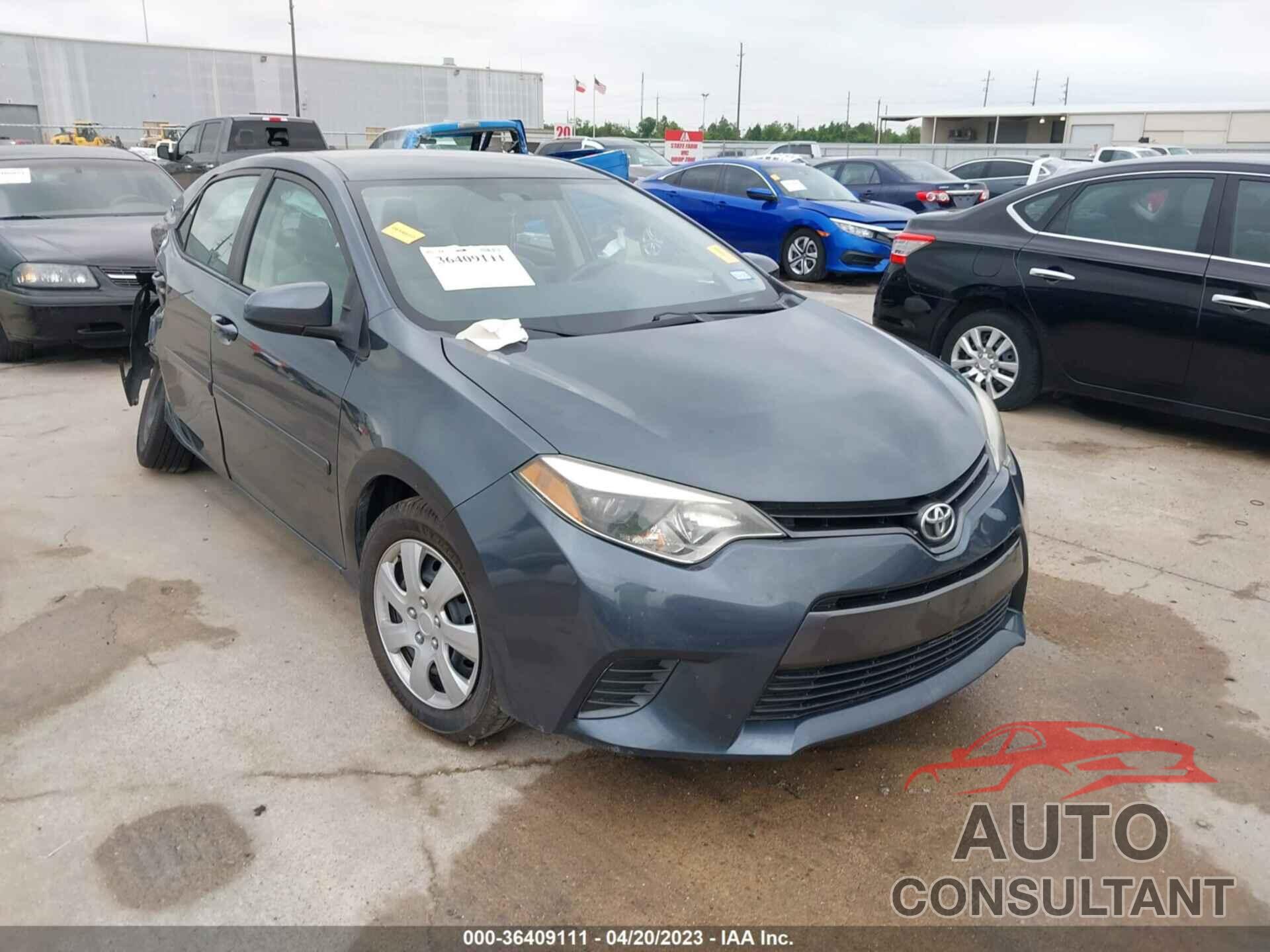 TOYOTA COROLLA 2015 - 5YFBURHE8FP265023