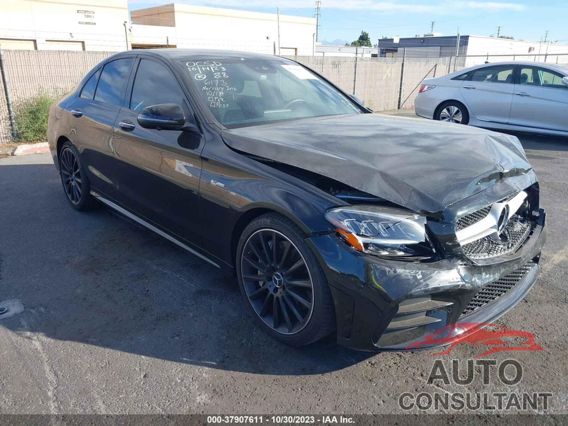 MERCEDES-BENZ AMG C 43 2021 - W1KWF6EB8MR635206