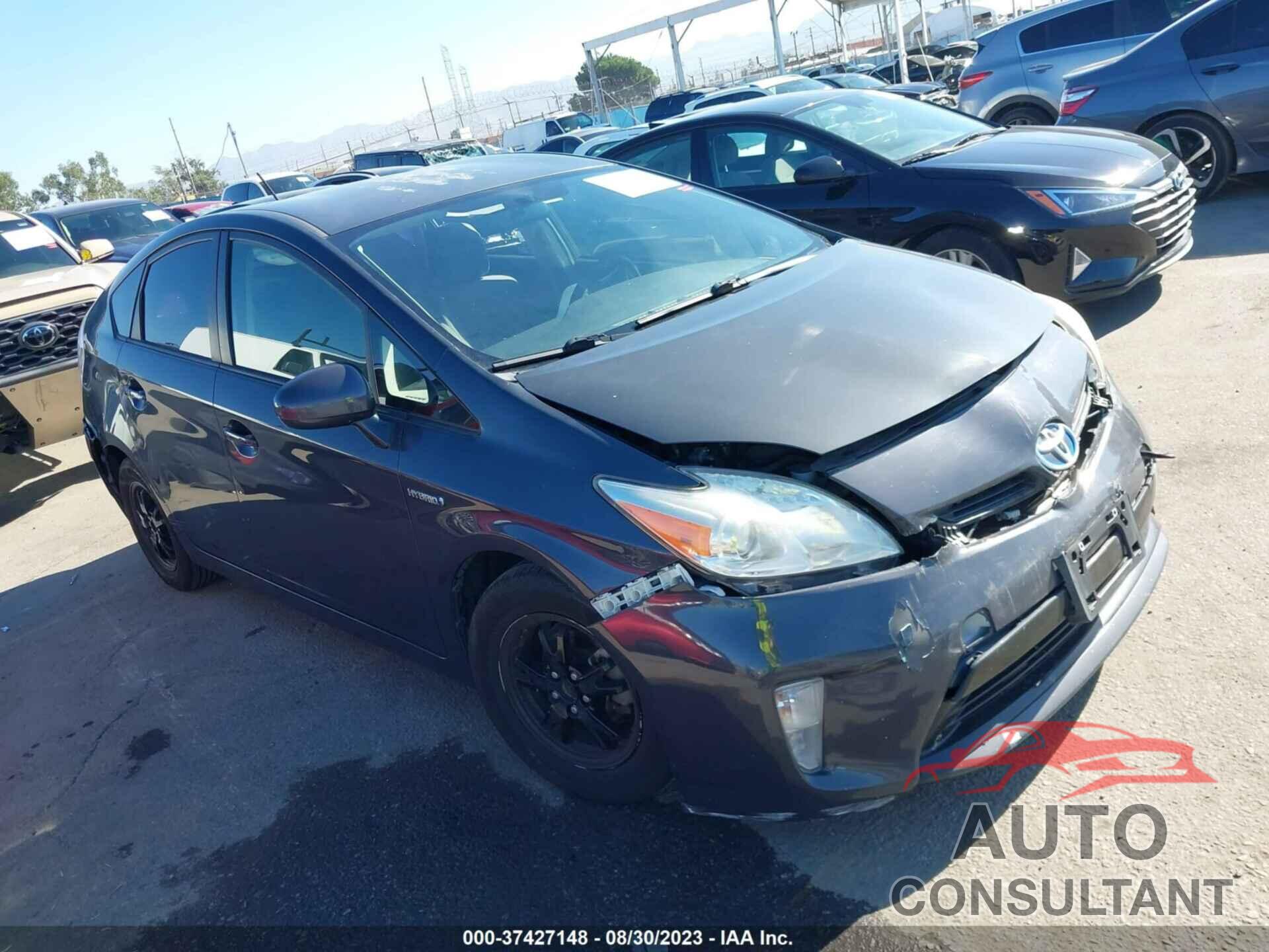 TOYOTA PRIUS 2014 - JTDKN3DU5E0372501