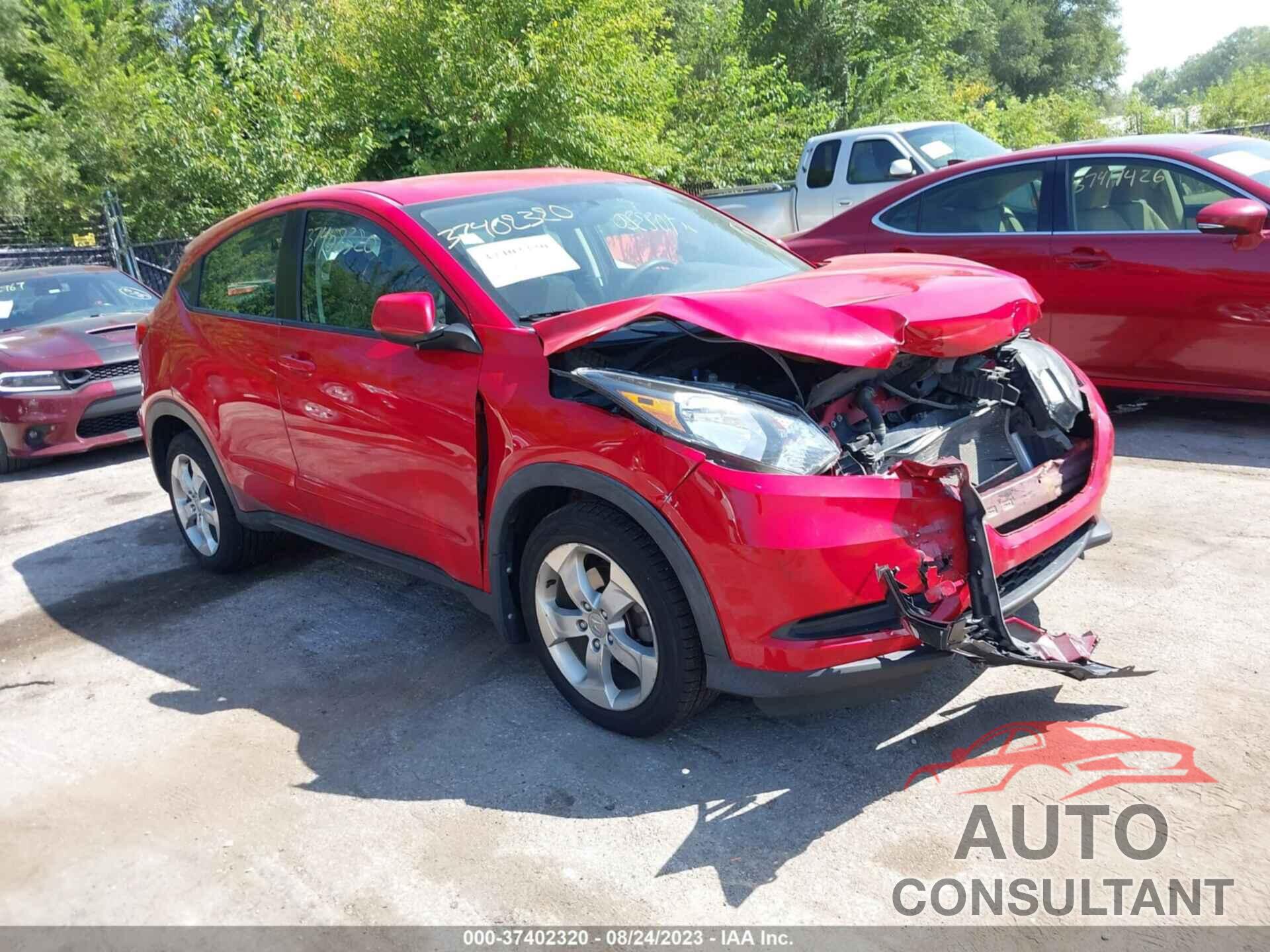 HONDA HR-V 2016 - 3CZRU6H31GM716260