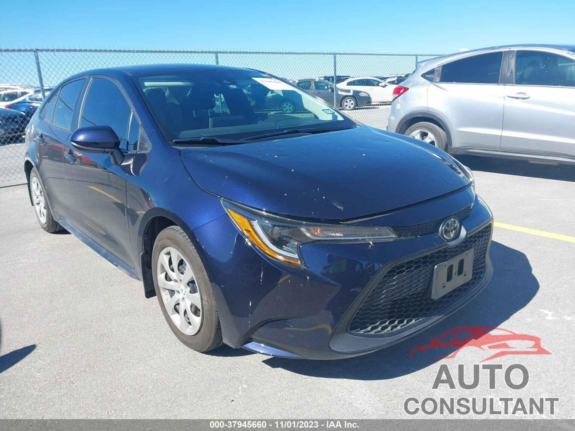 TOYOTA COROLLA 2020 - 5YFEPRAE3LP142045