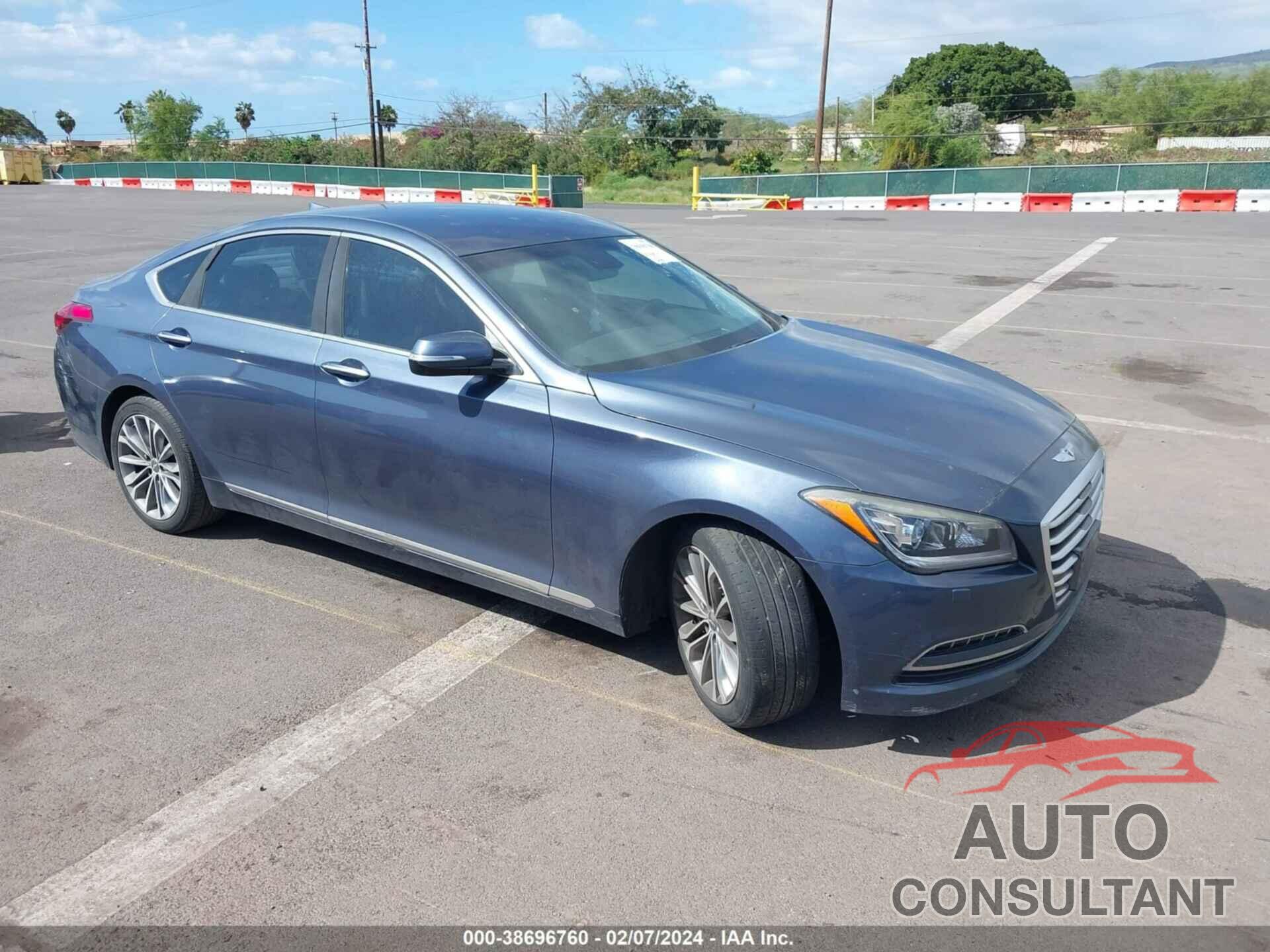 HYUNDAI GENESIS 2016 - KMHGN4JE7GU118496