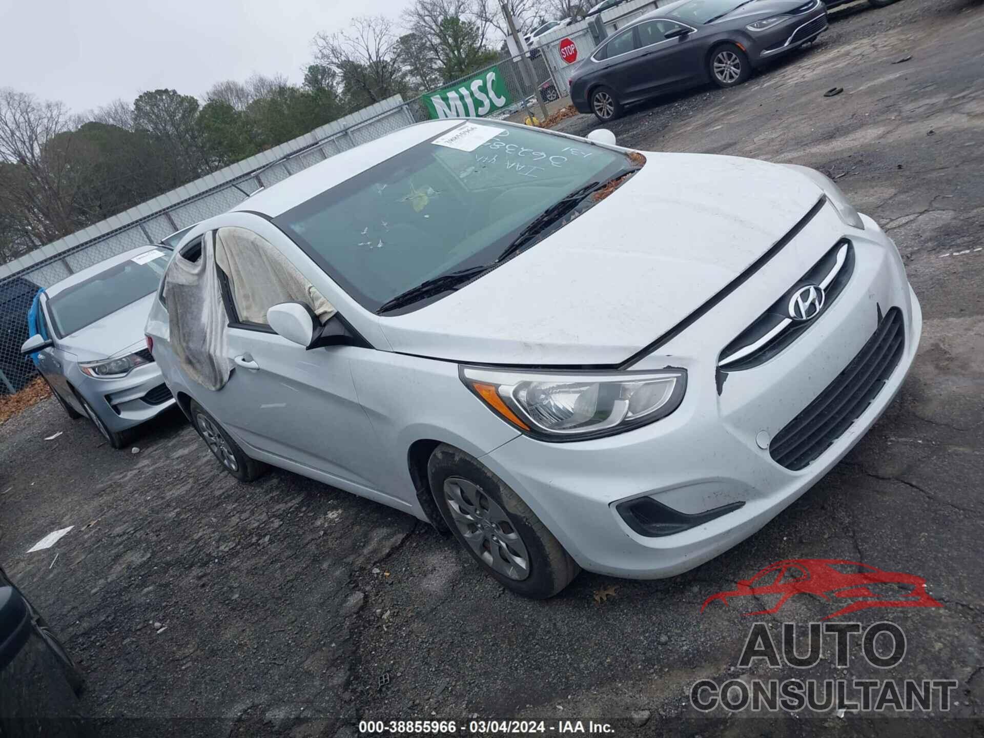 HYUNDAI ACCENT 2017 - KMHCT4AE4HU362385